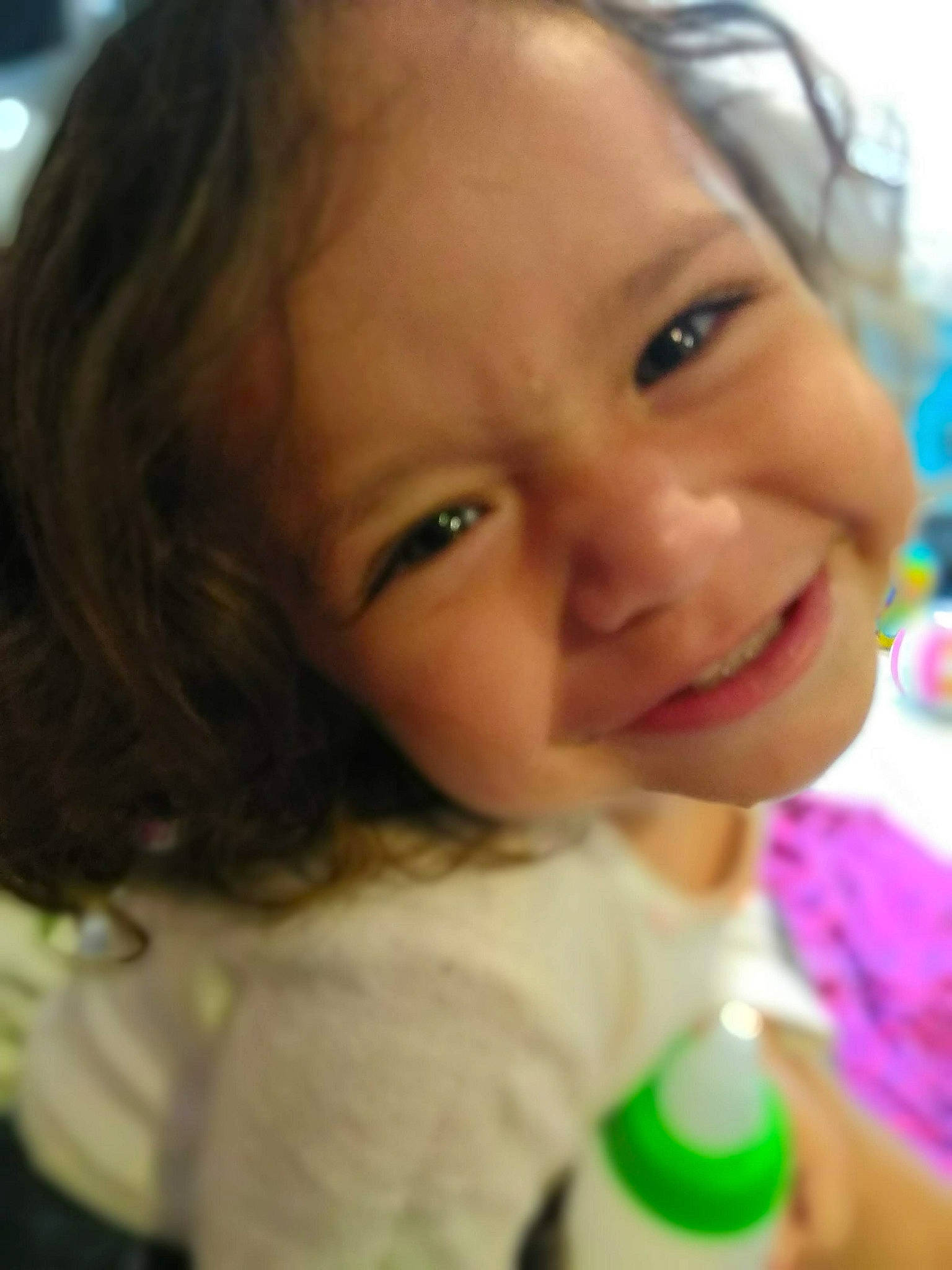 Leah Faith Ramirez is registered to the contest to win money with this photo: baby, beauty, cheek, child, chin, close_up, eye, eyebrow, face, facial_expression, forehead, fun, hair, head, joy, lip, mouth, nose, person, skin