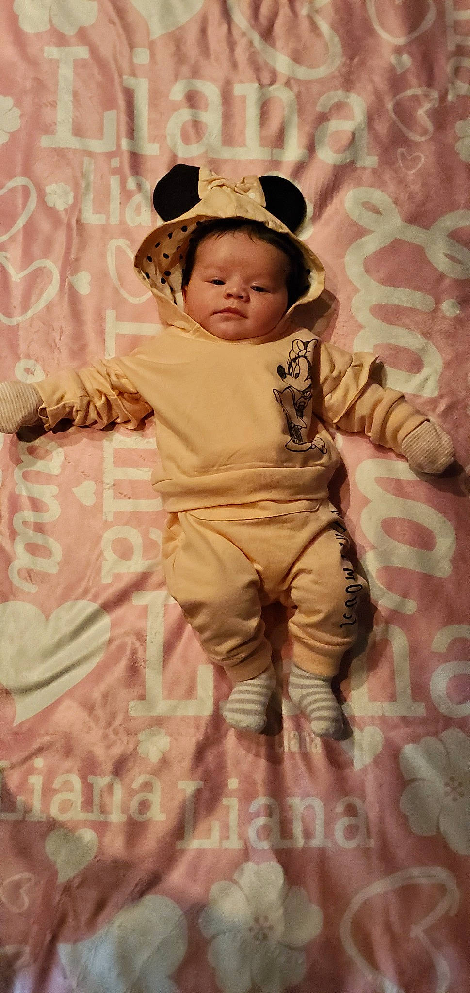 Liana joined the competition — help win amazing prizes! baby, baby_toddler_clothing, camouflage, child, pattern, person, sleeve, toddler