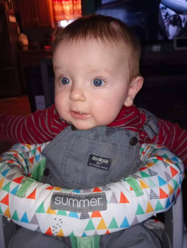 Malachi joined the competition — help win amazing prizes! baby, baby_products, baby_toddler_clothing, cheek, child, comfort, ear, fun, happy, iris, nose, pattern, person, play, room, sitting, sleeve, smile, t_shirt, toddler