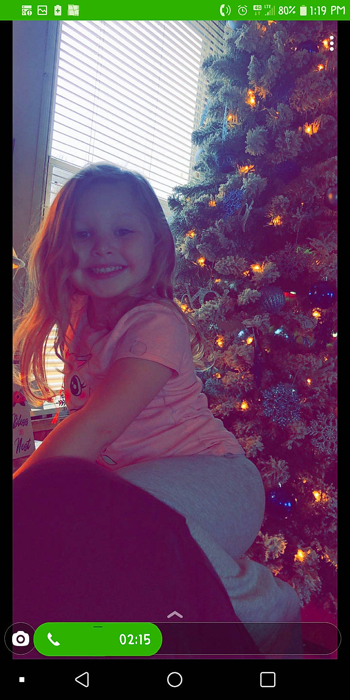 Baylee joined the competition — help win amazing prizes! beauty, christmas_decoration, christmas_ornament, christmas_tree, electric_blue, event, evergreen, fun, happy, holiday, holiday_ornament, joy, long_hair, magenta, ornament, person, pink, purple, smile, tints_and_shades