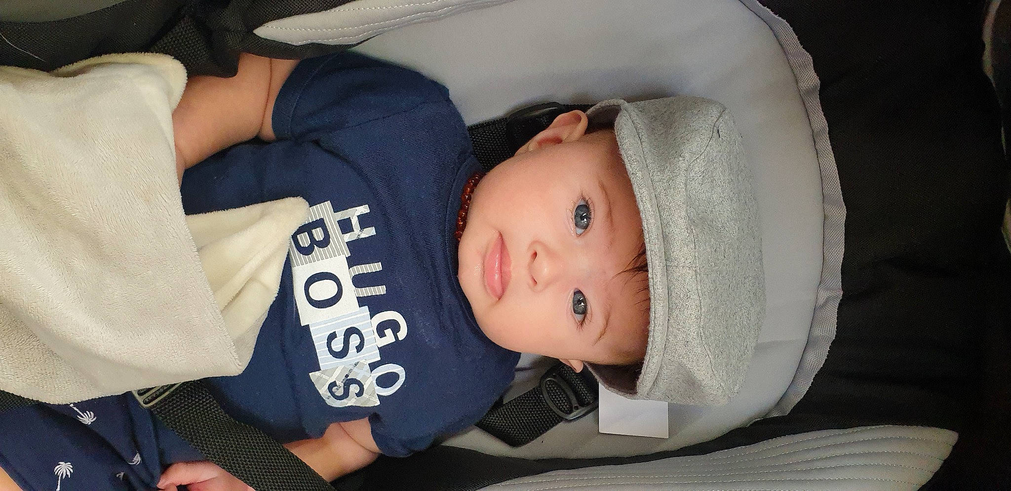 Giulian participe au concours pour gagner de l'argent avec cette photo : baby, baby_products, baby_sleeping, baby_toddler_clothing, cheek, child, comfort, headwear, nap, person, sleep, toddler