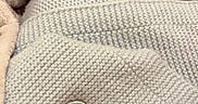 Julian joined the competition — help win amazing prizes! baby, newborn, sleeping, smiling, portrait, face, indoors, blanket, knitted_blanket, swaddled, cozy, teddy_bear, bear, embroidery, blue_bow, clothing, infant, close_up, peaceful, vertical_photo