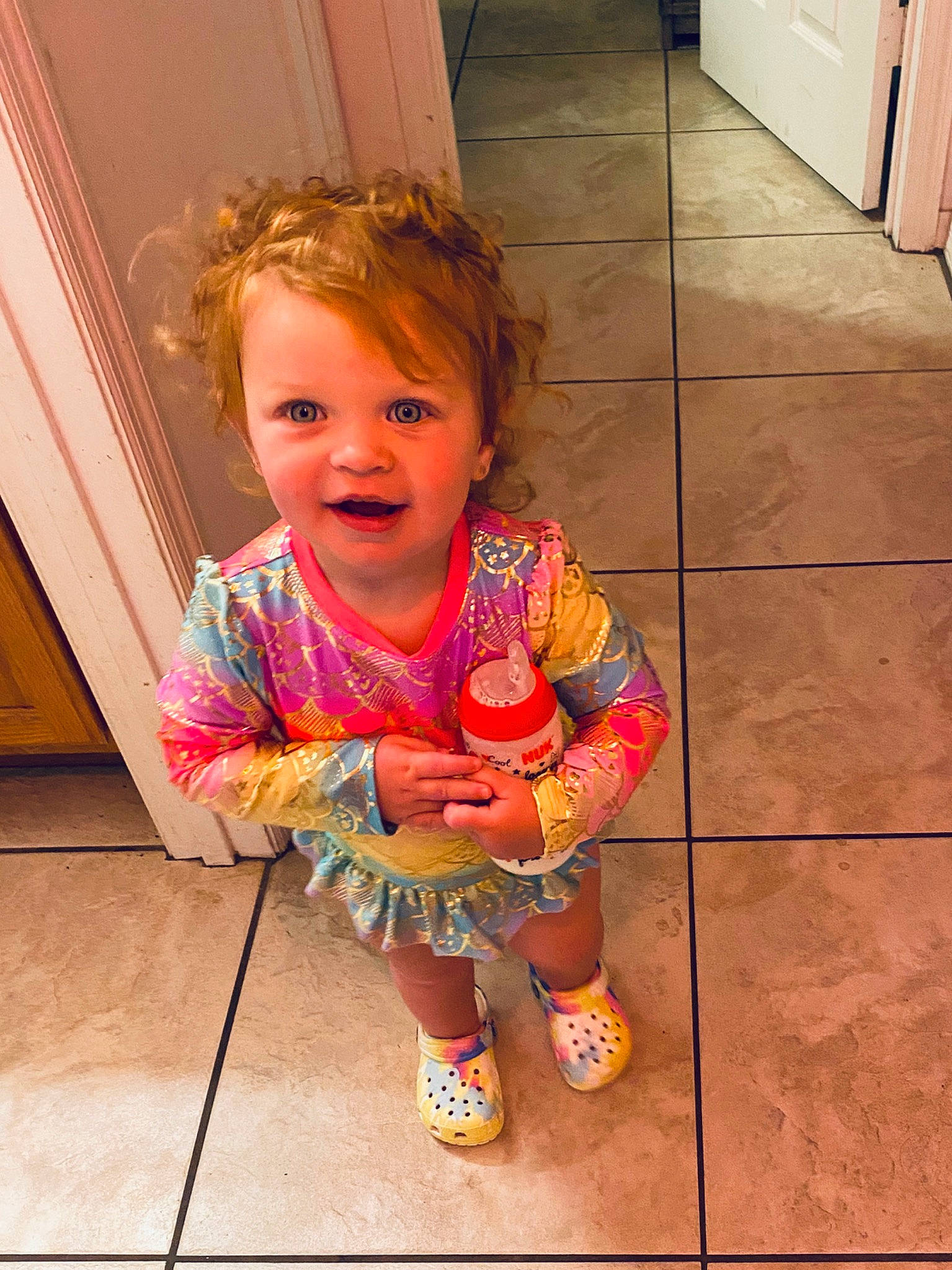 Jessa joined the competition — help win amazing prizes! child, floor, flooring, person, play, smile, toddler