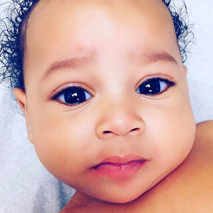 Da Khari is registered to the contest to win money with this photo: baby, beauty, cheek, child, chin, close_up, ear, eye, eyebrow, eyelash, face, forehead, head, iris, lip, mouth, nose, organ, person, skin