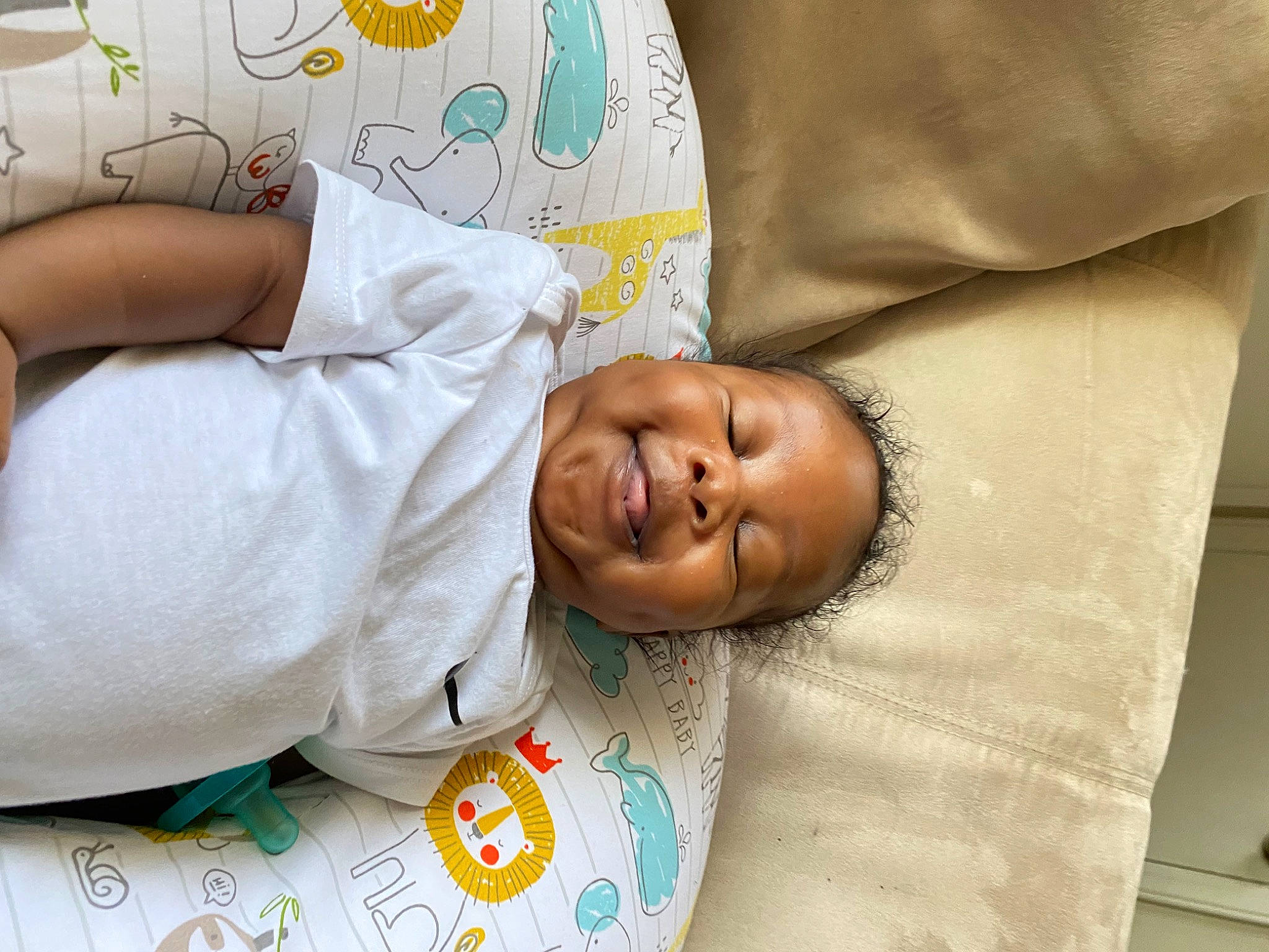 Mario joined the competition — help win amazing prizes! baby, baby_products, bedding, bedtime, child, comfort, couch, elbow, eye, happy, head, linens, mouth, nap, person, room, skin, sleep, smile, t_shirt