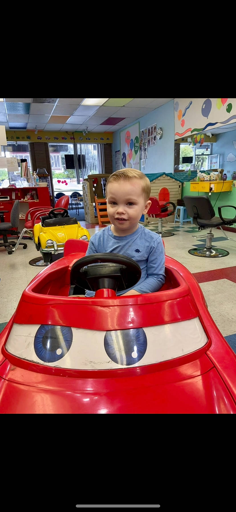 Anakin joined the competition — help win amazing prizes! auto_part, automotive_design, automotive_exterior, automotive_lighting, automotive_tire, automotive_wheel_system, bumper, car, chair, child, engineering, fun, leisure, motor_vehicle, person, recreation, riding_toy, smile, tire, toddler