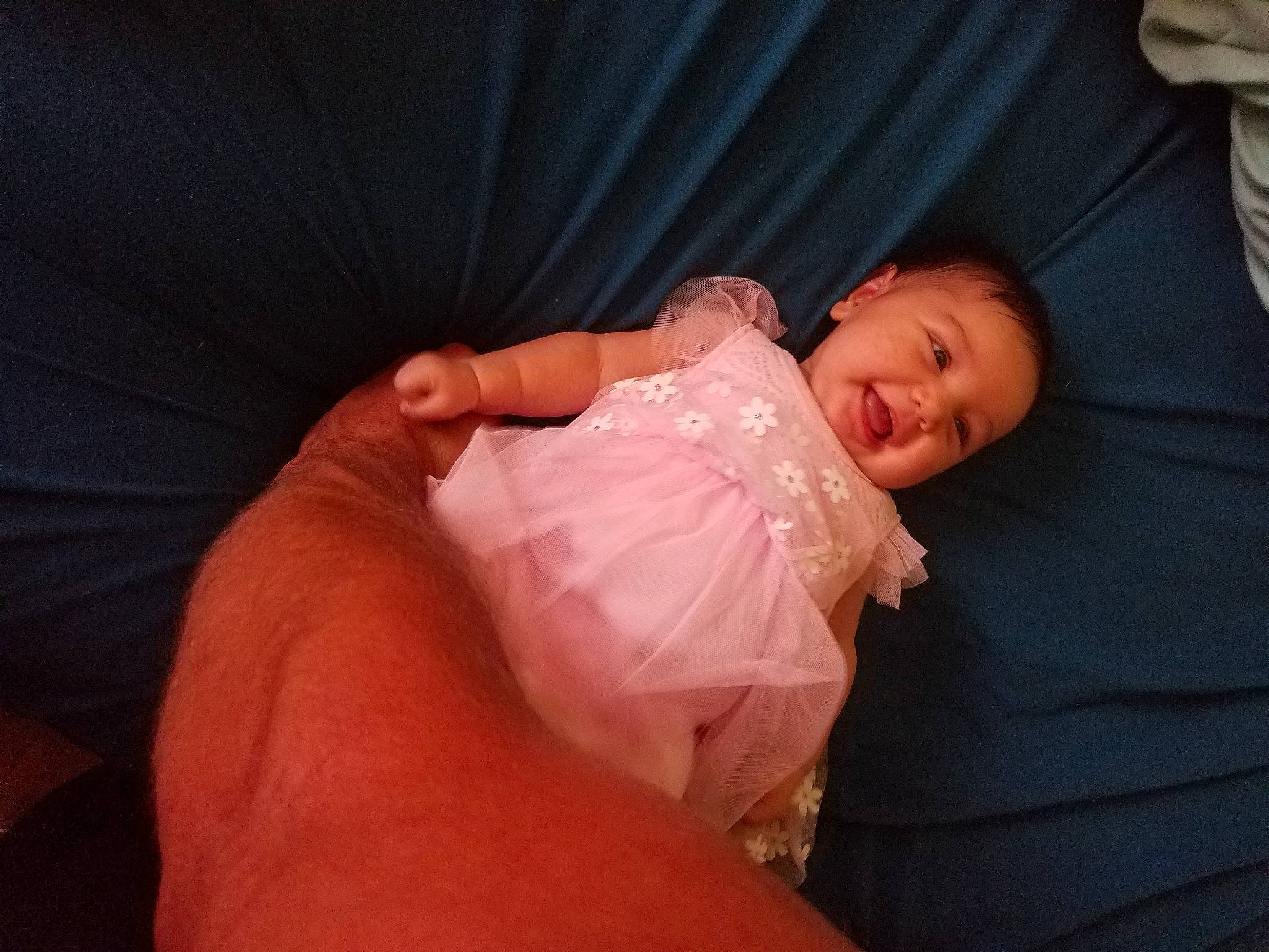 Myra is registered to the contest to win money with this photo: arm, baby, birth, cheek, child, childbirth, finger, hand, mouth, muscle, person, pink, skin, sleep, toddler