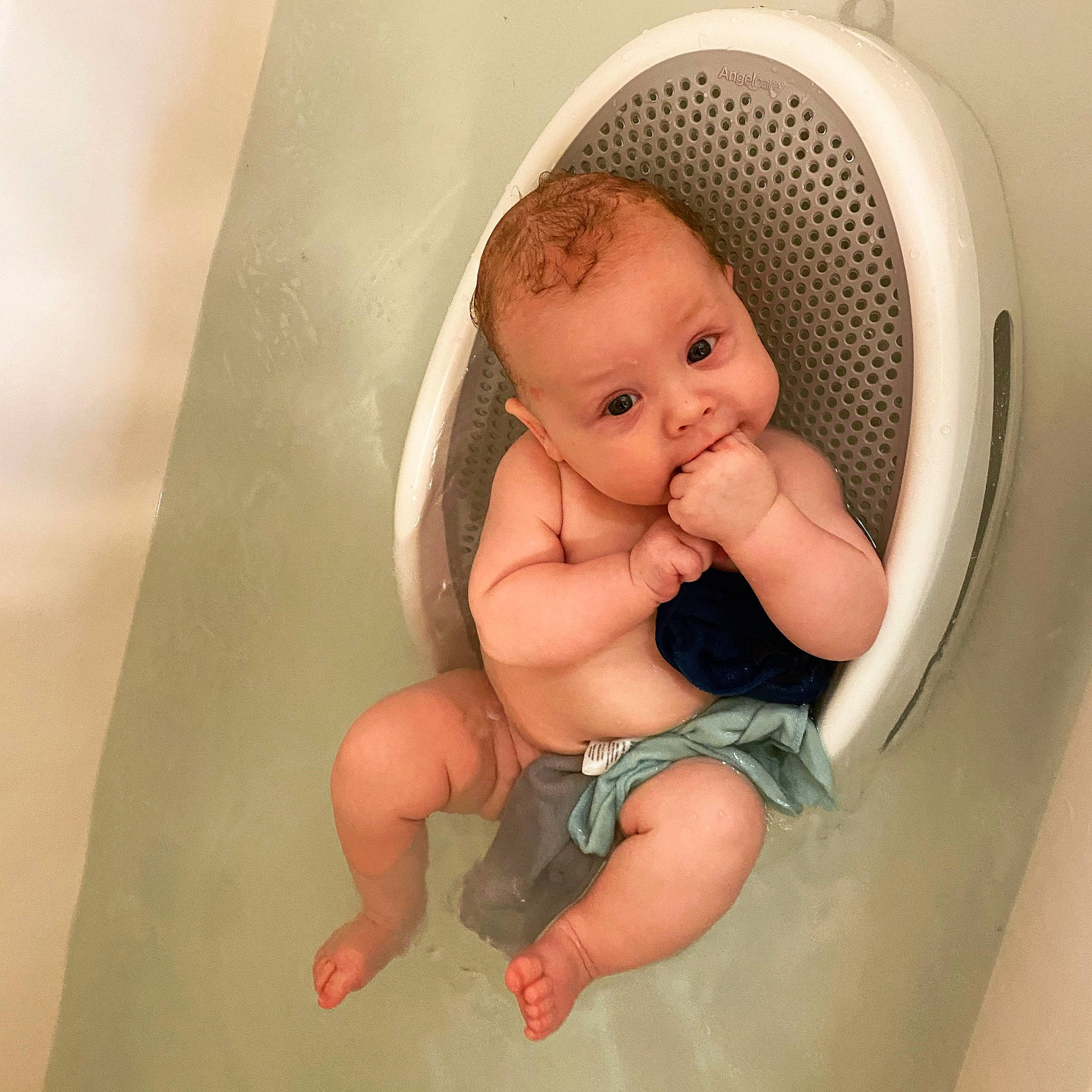 Jameson is registered to the contest to win money with this photo: arm, baby, baby_toddler_clothing, bathing, cheek, chest, comfort, eye, finger, hand, head, human_body, iris, leg, mouth, person, skin, stomach, thigh, thumb
