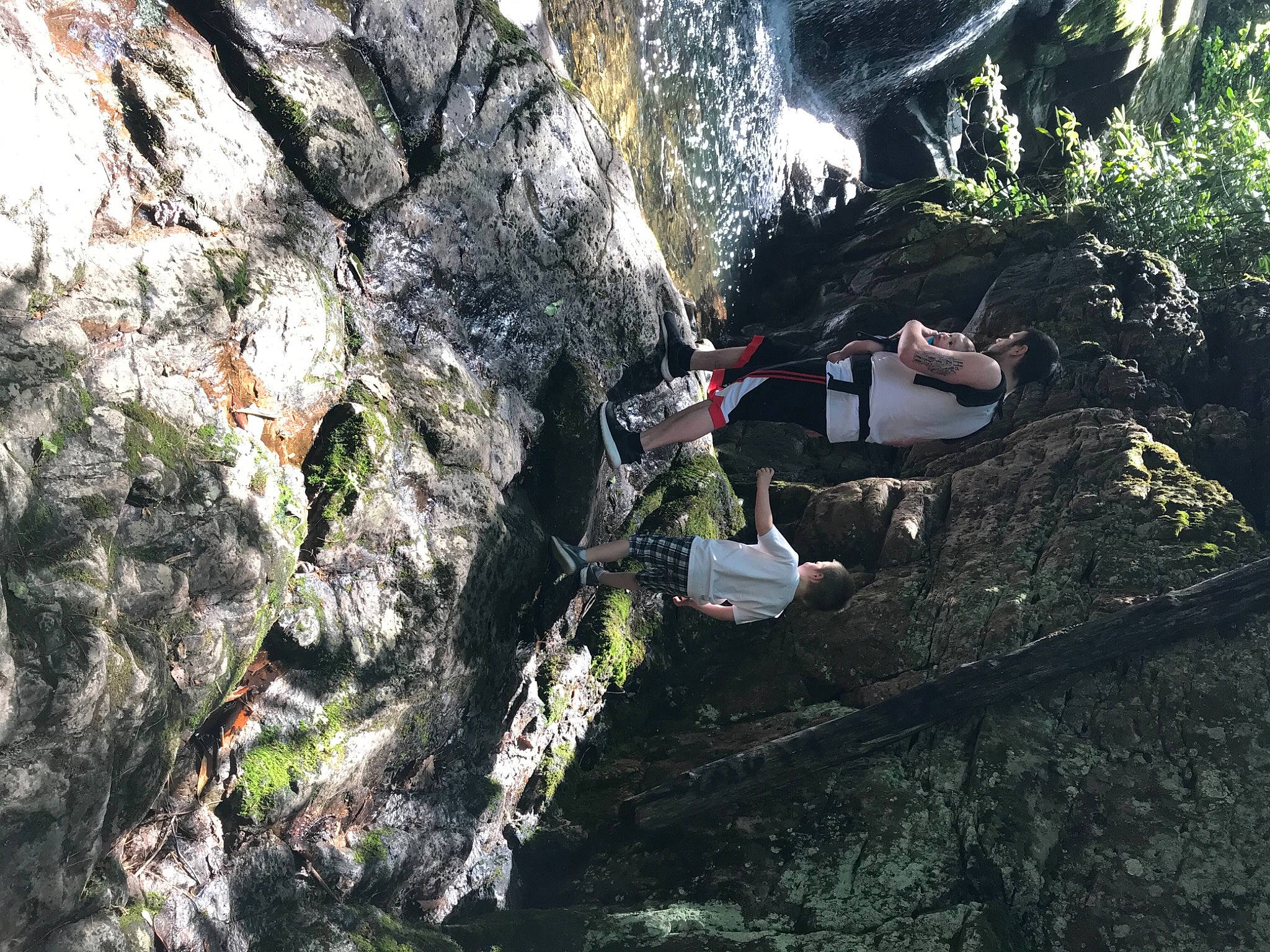 Haiden is registered to the contest to win money with this photo: abseiling, adventure, bedrock, climbing, fault, formation, free_climbing, geological_phenomenon, geology, outcrop, person, recreation, rock, rock_climbing, sport_climbing, tree