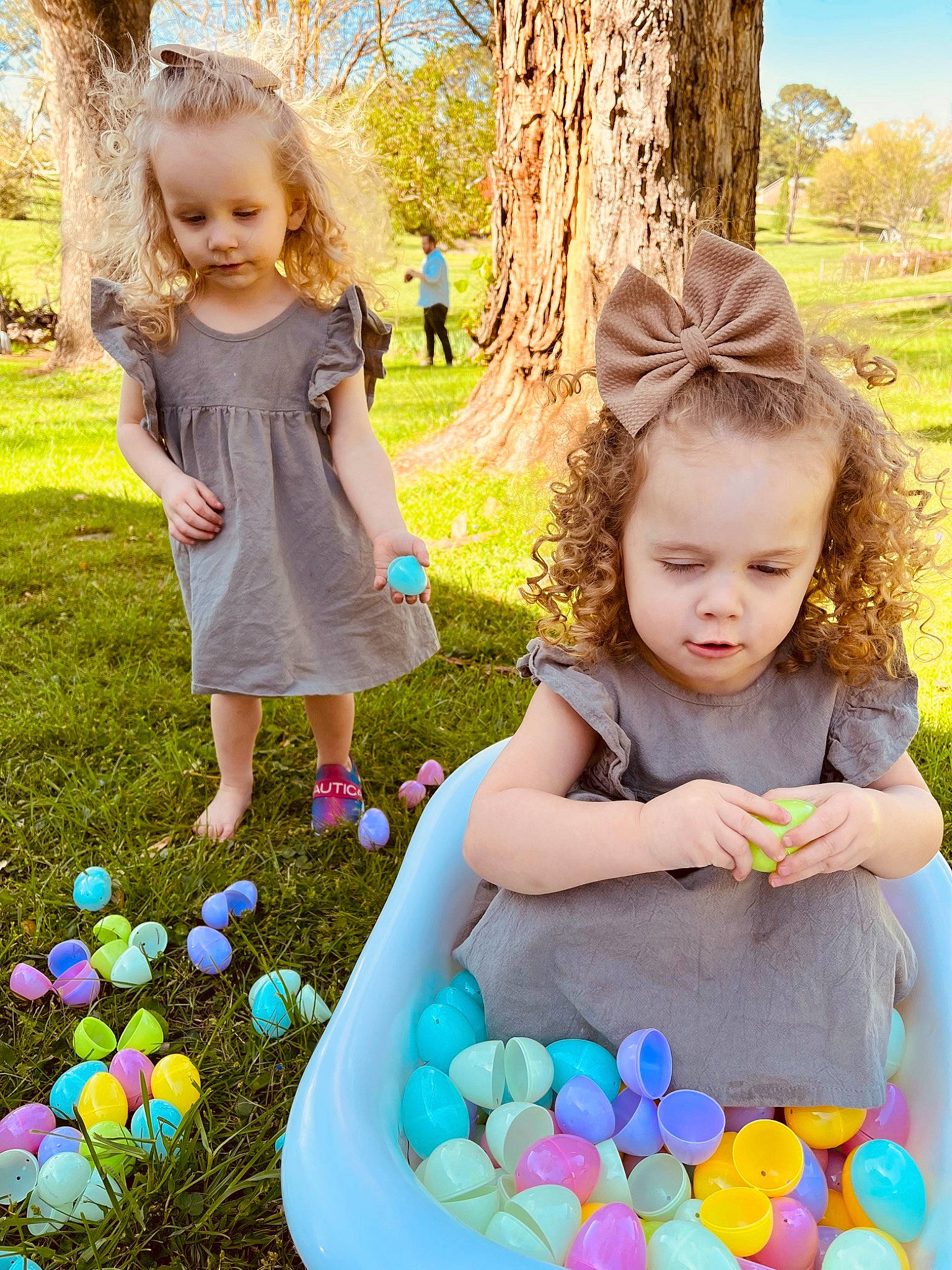 Coraline joined the competition — help win amazing prizes! baby_toddler_clothing, balloon, child, fun, grass, green, happy, leaf, leisure, people, people_in_nature, person, photograph, pink, plant, public_space, summer, toddler, tree, vertebrate