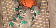 Weston joined the competition — help win amazing prizes! newborn, baby, sleeping, crib, onesie, clothing, infant, bed, sleep, cute, child, mattress, pattern, animal_print, furniture, rest, peaceful, soft, comfort, pajamas