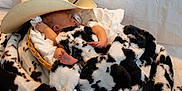 Weston joined the competition — help win amazing prizes! baby, basket, blanket, cow_print, cowboy_boots, cowboy_hat, cozy, cute, fabric, footwear, infant, name_sign, newborn, nursery, plush, portrait, rest, sleeping, soft, wooden_plaque
