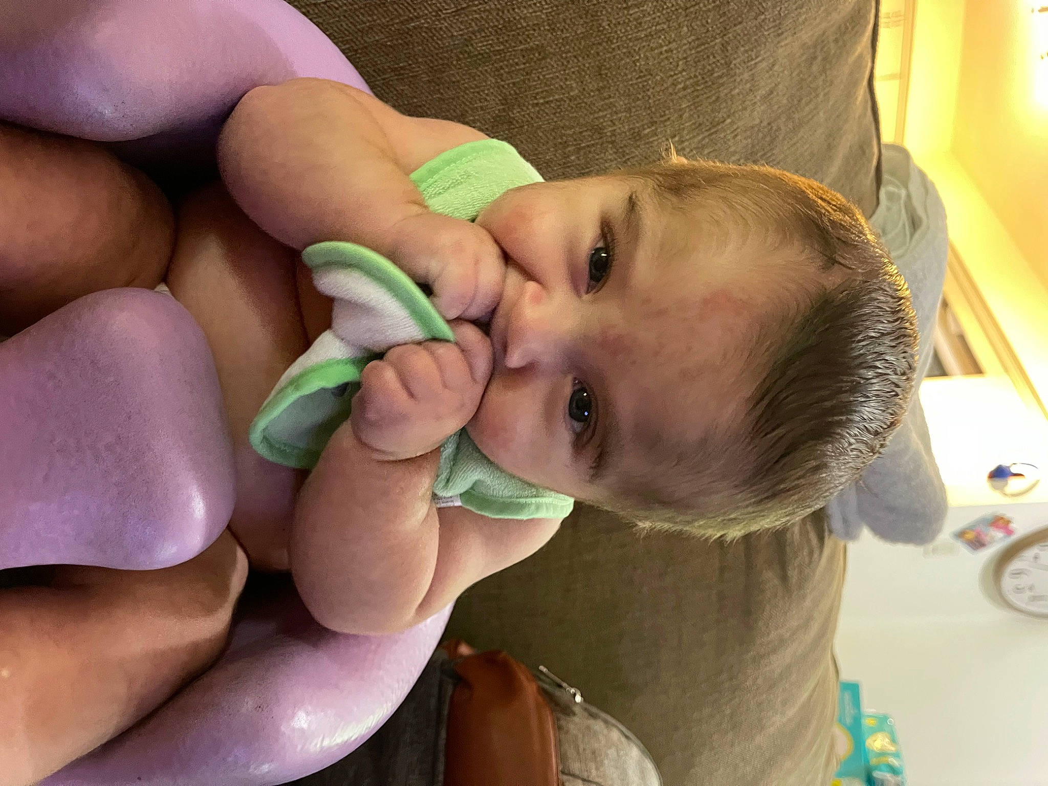 Andrew joined the competition — help win amazing prizes! baby, cheek, child, close_up, ear, eyelash, finger, gesture, hand, happy, jaw, lip, mouth, nail, neck, nose, person, skin, thumb, toddler