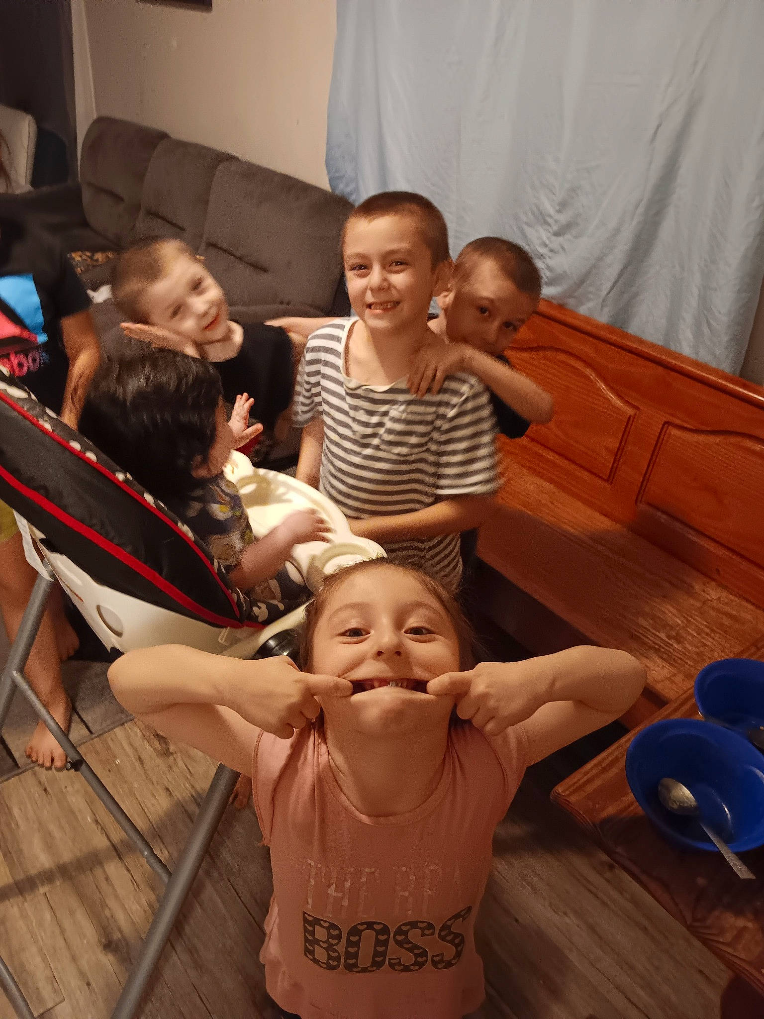 Maleah Valdez joined the competition — help win amazing prizes! child, comfort, curtain, facial_expression, finger, flooring, fun, hairstyle, happy, joint, joy, leisure, mammal, muscle, person, shoulder, skin, smile, standing, summer