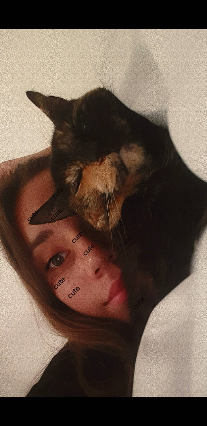 Sokie participe au concours pour gagner de l'argent avec cette photo : arm, beard, carnivore, cat, comfort, dress, ear, eyelash, fawn, felidae, finger, gesture, hair, hand, human_body, jaw, leg, small_to_medium_sized_cats, sunglasses, whiskers