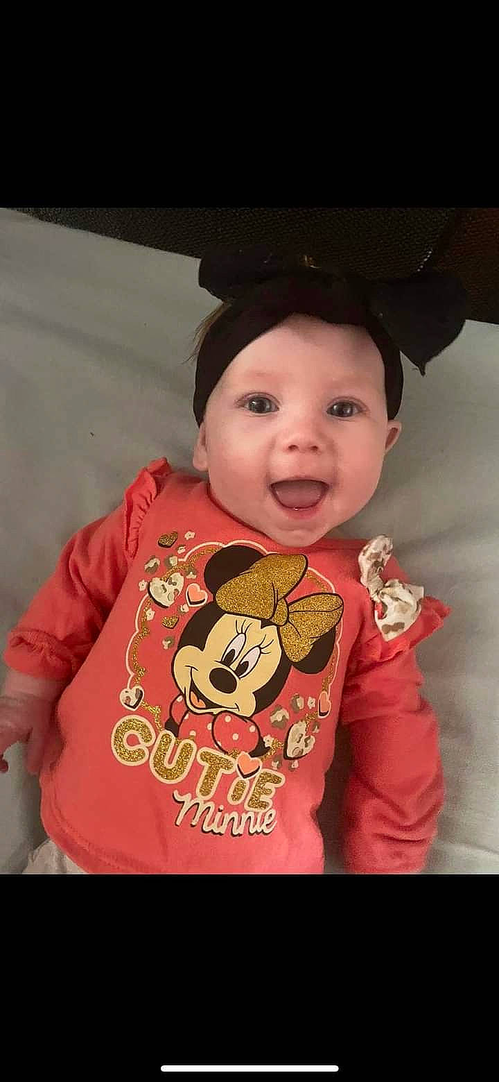 Savannah joined the competition — help win amazing prizes! baby, baby_toddler_clothing, cap, cheek, child, chin, clothing, cool, fashion_accessory, hairstyle, happy, hat, head, headwear, outerwear, person, pink, skin, sleeve, smile