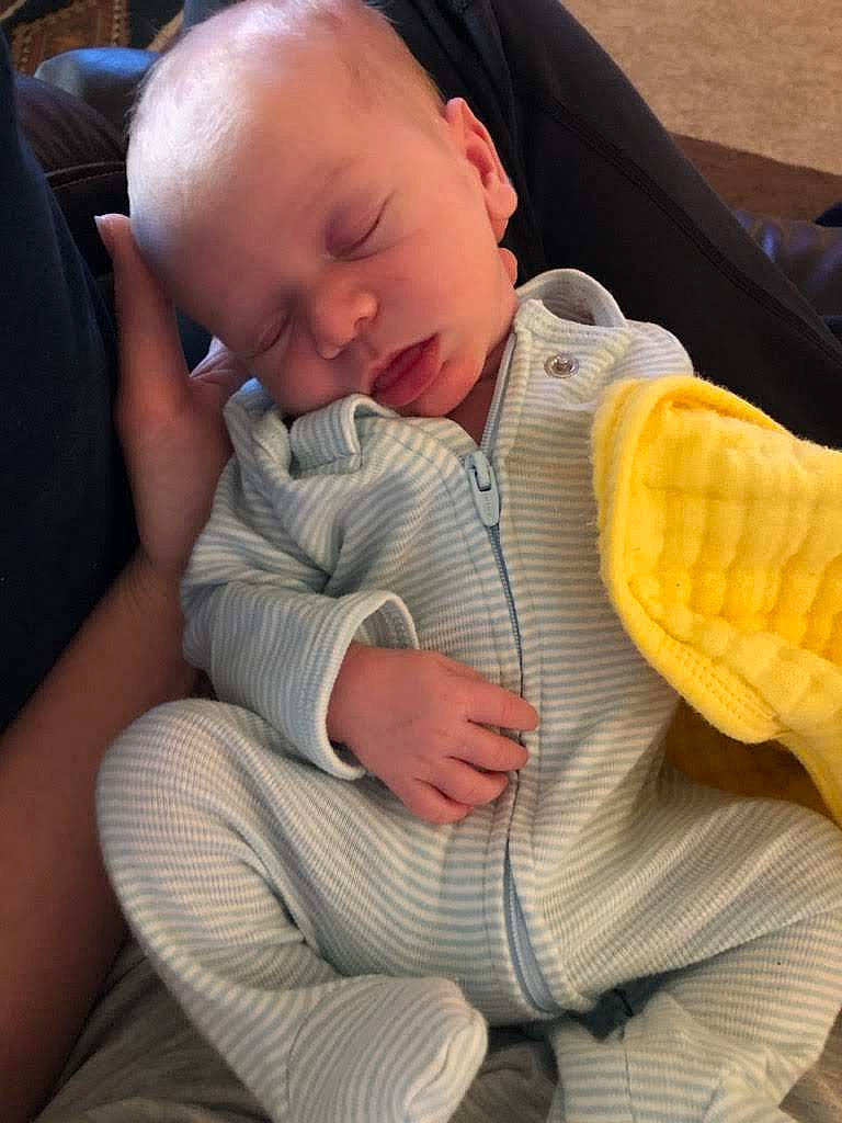 Gavin joined the competition — help win amazing prizes! baby, baby_toddler_clothing, cheek, child, comfort, elbow, finger, foot, gesture, hand, head, human_leg, knee, lap, leg, nail, nose, person, skin, thumb