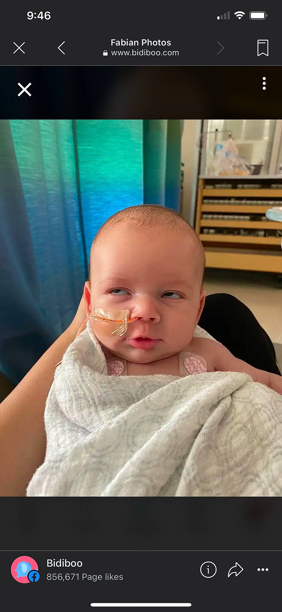 Fabian is registered to the contest to win money with this photo: abdomen, baby, baby_toddler_clothing, chest, comfort, eyelash, flash_photography, flesh, happy, human_body, jaw, linens, lip, nose, person, room, shelf, sitting, sleeve, thumb