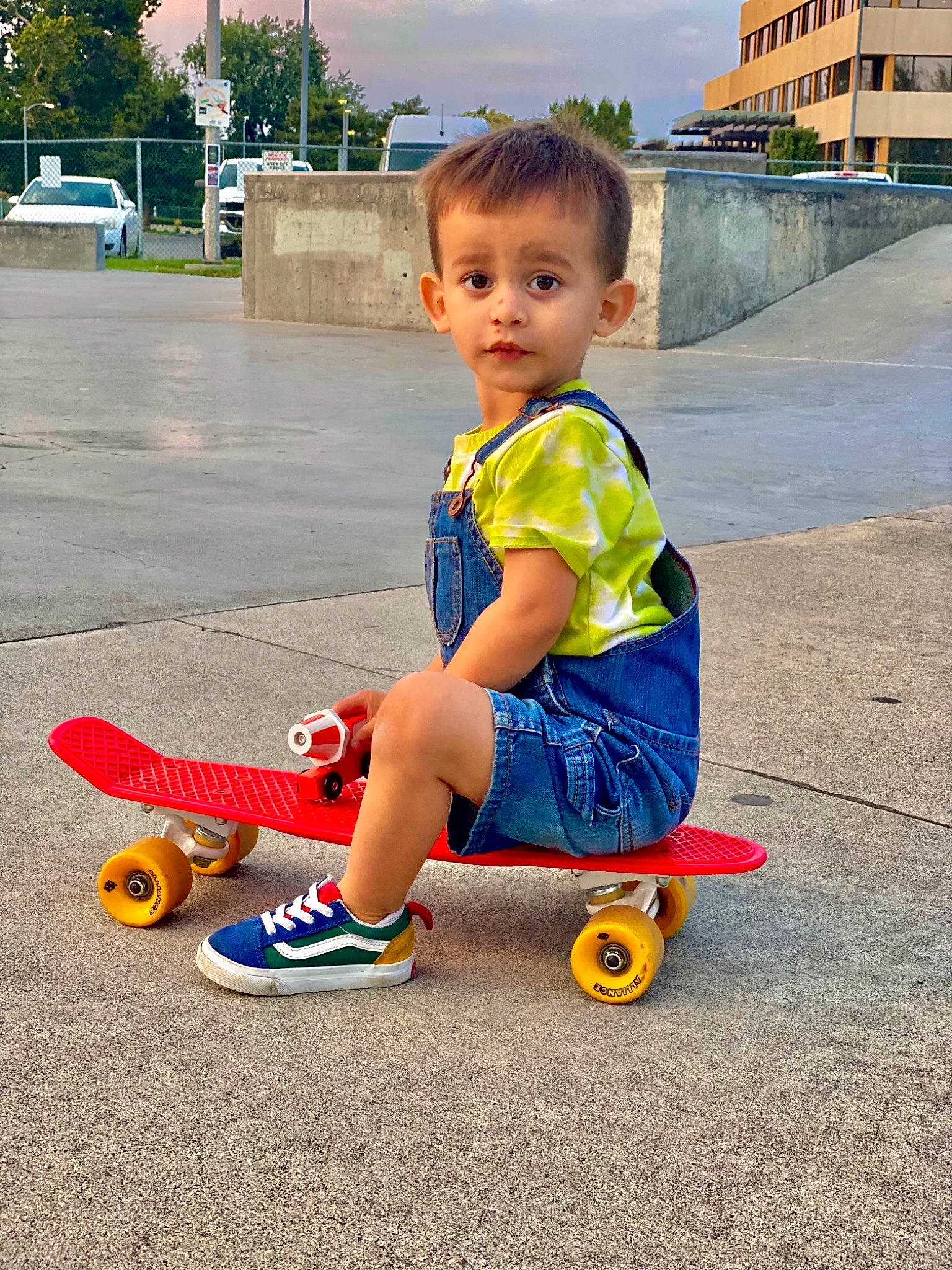 Luis joined the competition — help win amazing prizes! asphalt, baby_toddler_clothing, building, child, city, cloud, electric_blue, fun, grass, happy, leisure, person, play, recreation, rolling, sky, snapshot, tire, toddler, tree