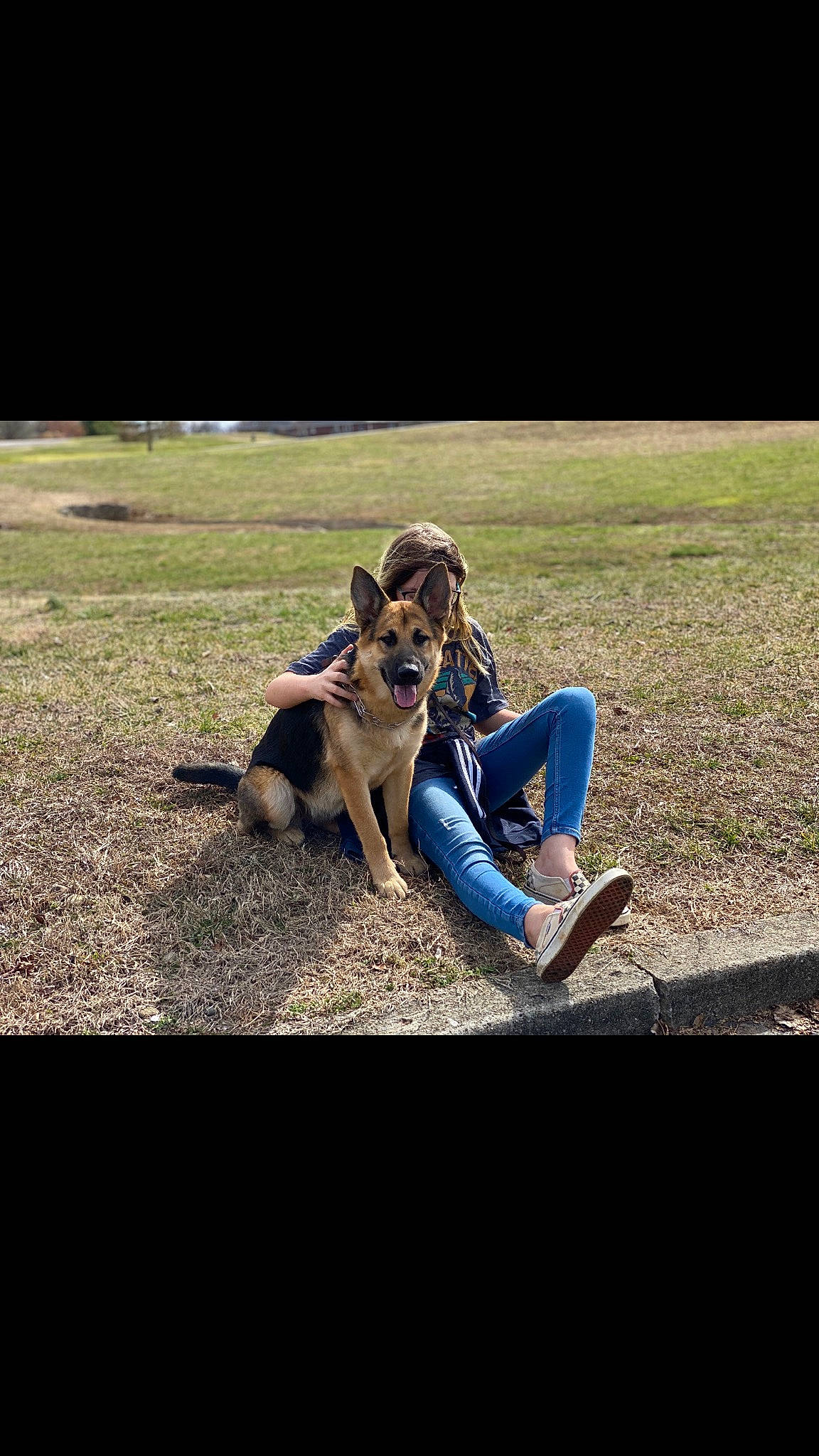 Josie joined the competition — help win amazing prizes! canidae, carnivore, companion_dog, dog, dog_breed, friendship, fun, german_shepherd_dog, grass, happy, love, photography, police_dog, sitting, snapshot, sporting_group, vacation, working_dog