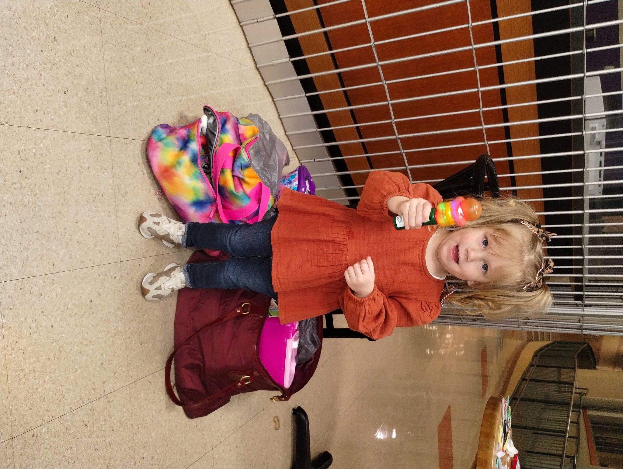 Briana joined the competition — help win amazing prizes! baby, baby_products, baby_toddler_clothing, child, cleanliness, costume, event, fun, joy, magenta, person, pink, purple, room, toddler