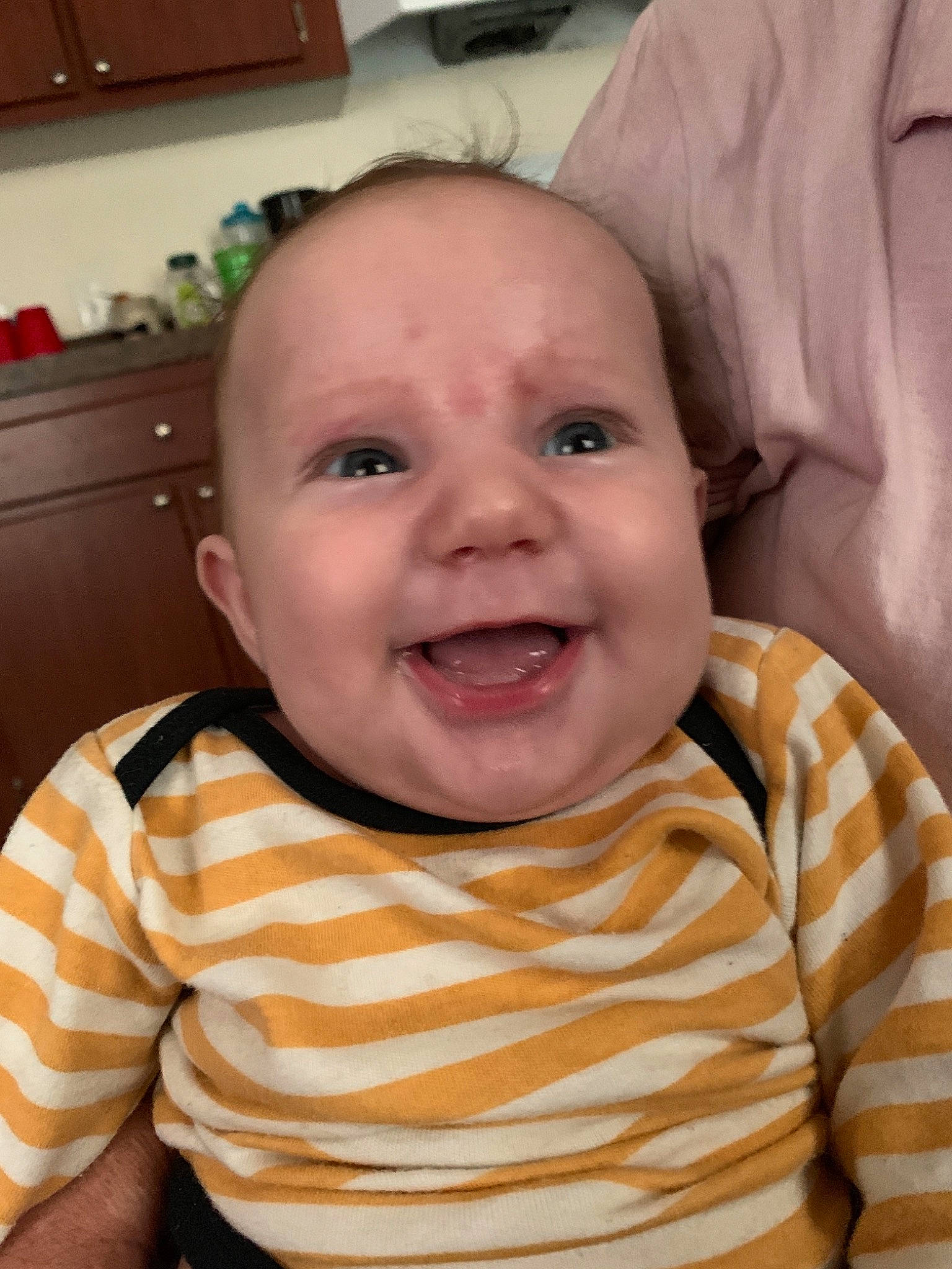 Malachi is registered to the contest to win money with this photo: baby, baby_laughing, baby_making_funny_faces, cheek, child, chin, eye, face, facial_expression, forehead, happy, head, joy, laugh, lip, mouth, nose, person, skin, smile