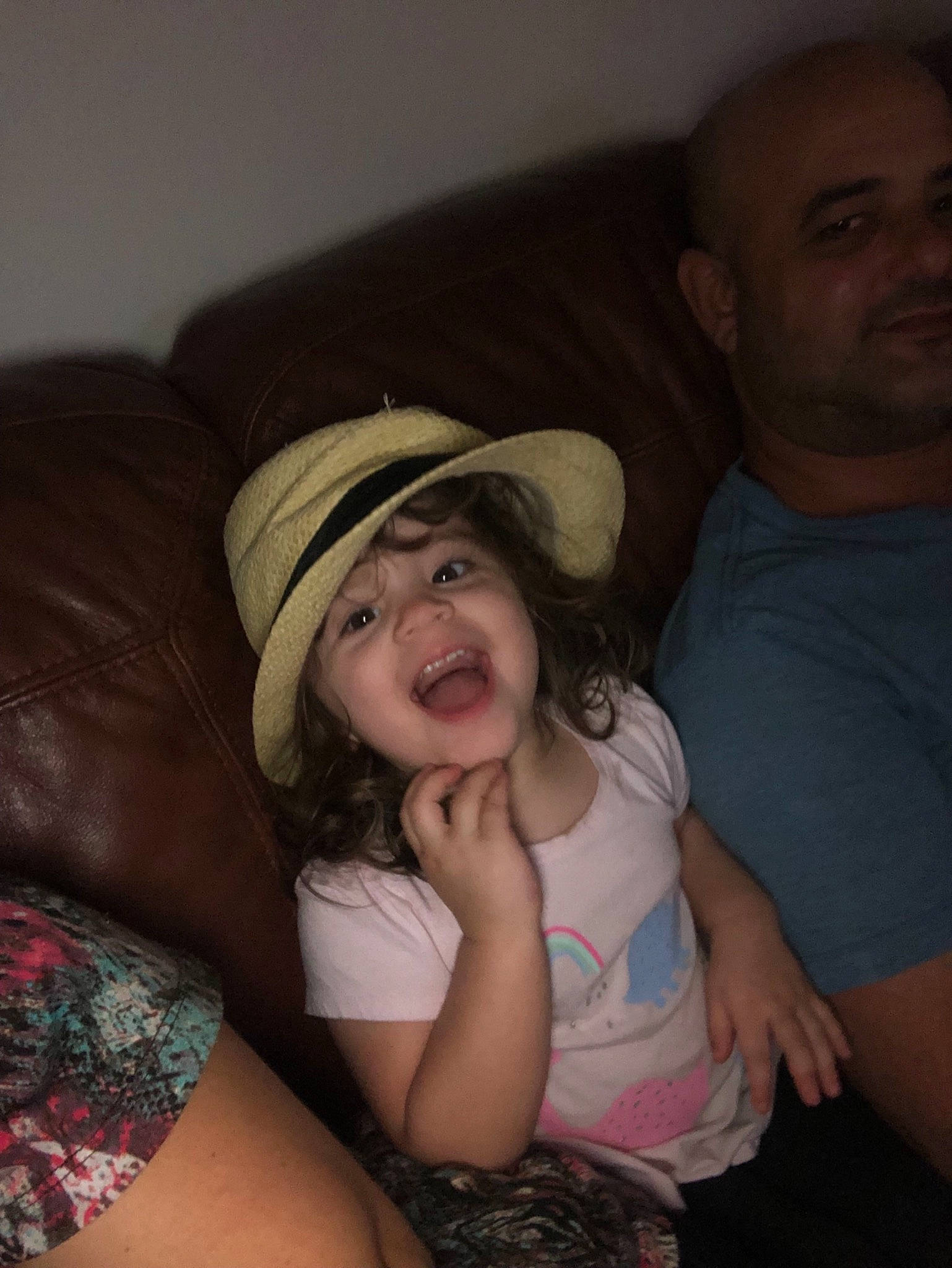 Amaia Caro joined the competition — help win amazing prizes! arm, child, daughter, eye, fun, happy, headgear, headwear, joy, leg, mouth, muscle, person, photography, selfie, sitting, smile, thigh, toddler, trunk