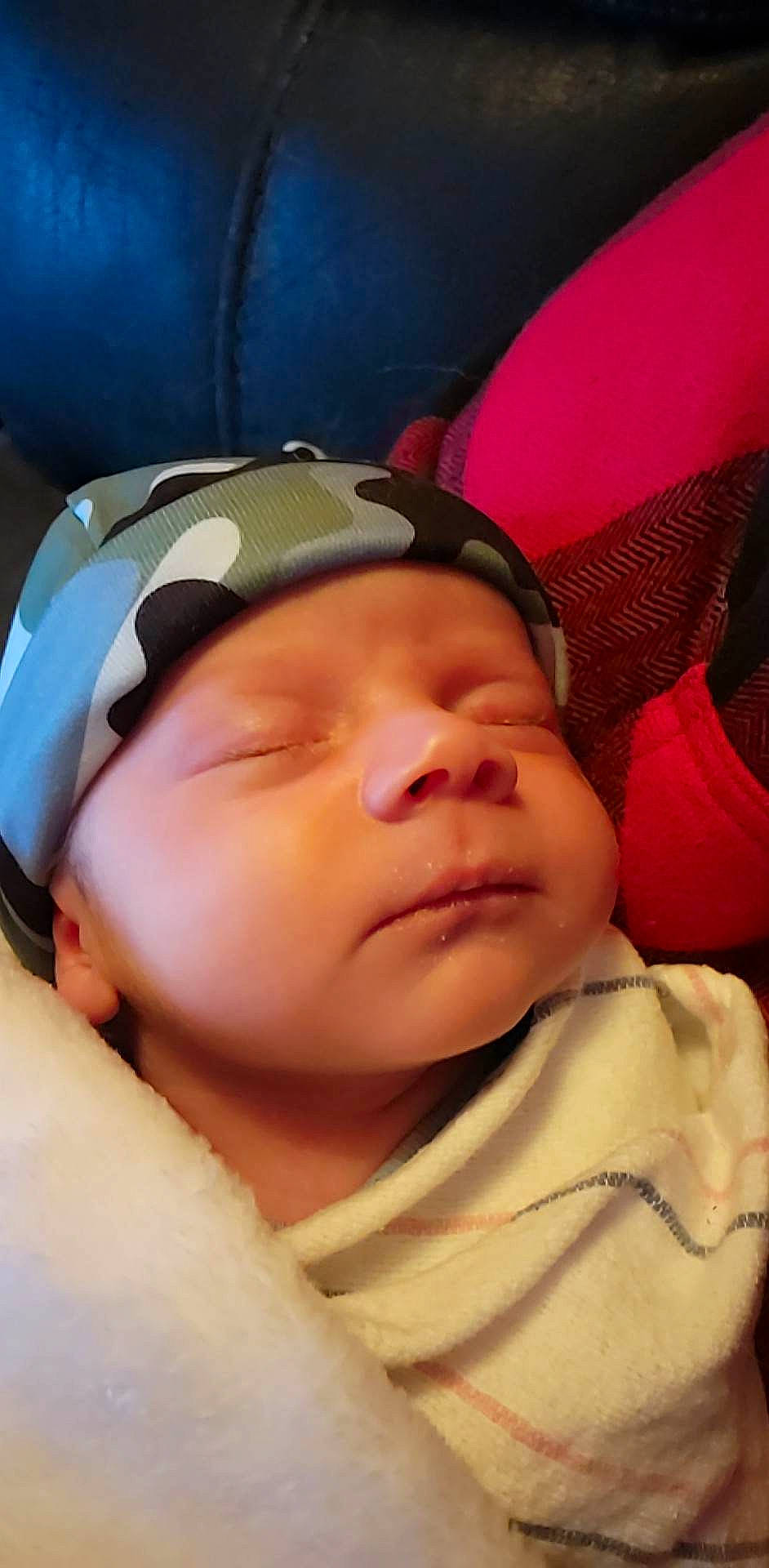 Jaxon joined the competition — help win amazing prizes! baby, baby_sleeping, cheek, child, chin, comfort, ear, eye, eyebrow, eyelash, finger, forehead, fun, head, headgear, headwear, lip, mouth, nose, person