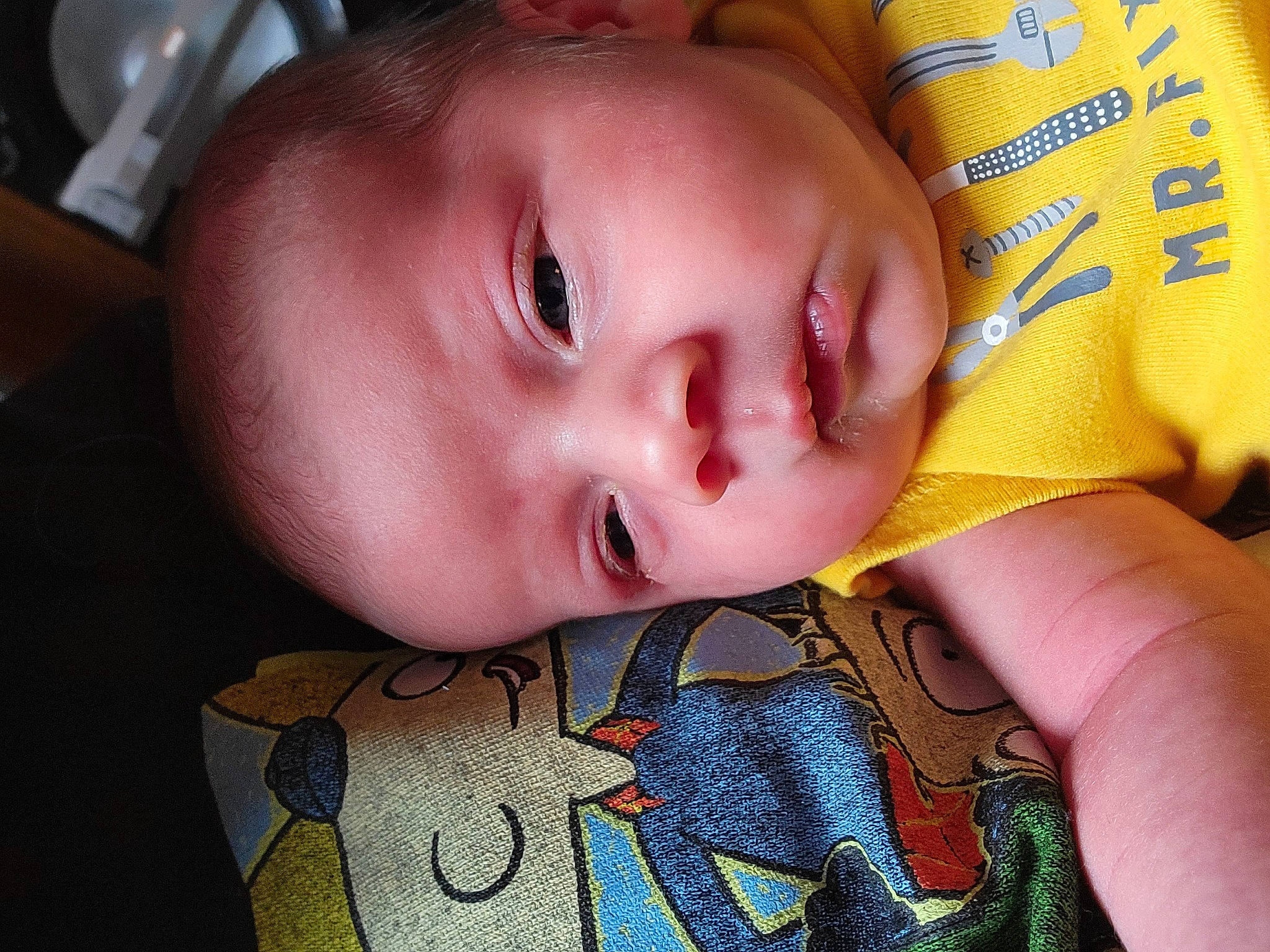 Jaxon joined the competition — help win amazing prizes! baby, baby_toddler_clothing, cheek, chin, ear, eye, eyebrow, eyelash, face, finger, forehead, human_body, iris, lip, mouth, neck, nose, person, skin, sleeve