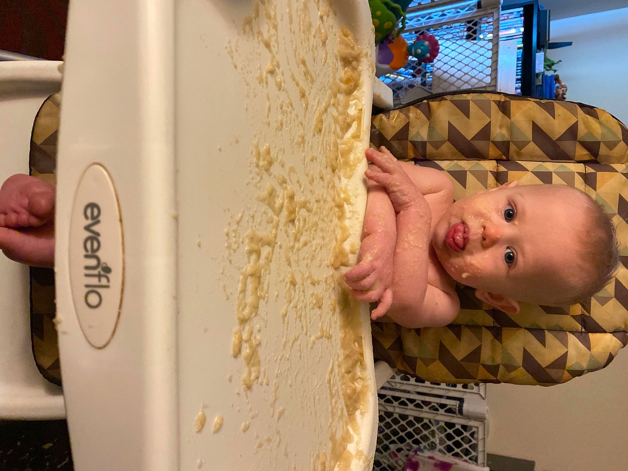 Xander is registered to the contest to win money with this photo: baby, baby_products, child, comfort_food, cuisine, dairy, design, dessert, food, fun, hat, ingredient, leisure, people, person, product, recipe, room, surprise, toddler
