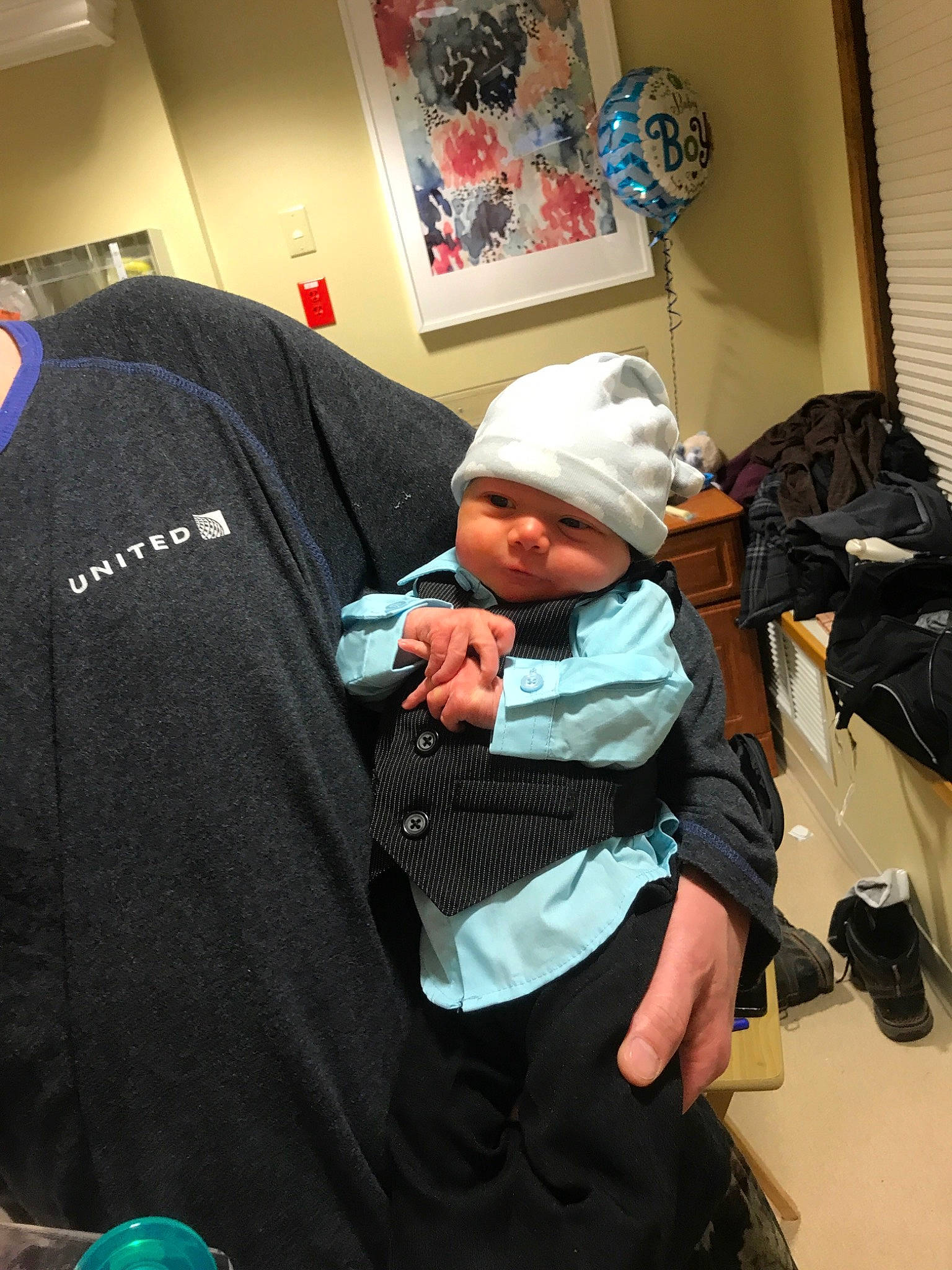 Kobe joined the competition — help win amazing prizes! automotive_design, baby, baby_products, baby_toddler_clothing, backpack, bag, baseball_cap, beanie, child, comfort, flooring, hat, headwear, hoodie, luggage_and_bags, person, personal_protective_equipment, room, sitting, sleeve