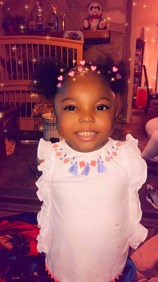 Ashlyn Davis joined the competition — help win amazing prizes! cheek, child, face, forehead, happy, head, joy, person, pink, skin, smile, toddler