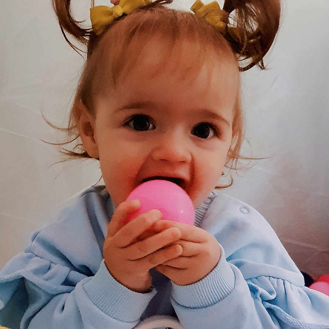 Poppy joined the competition — help win amazing prizes! baby, biting, bodypart, cake, candy, couch, cream, cupcake, dessert, eating, face, finger, food, furniture, hand, happy, head, icecream, icing, mouth