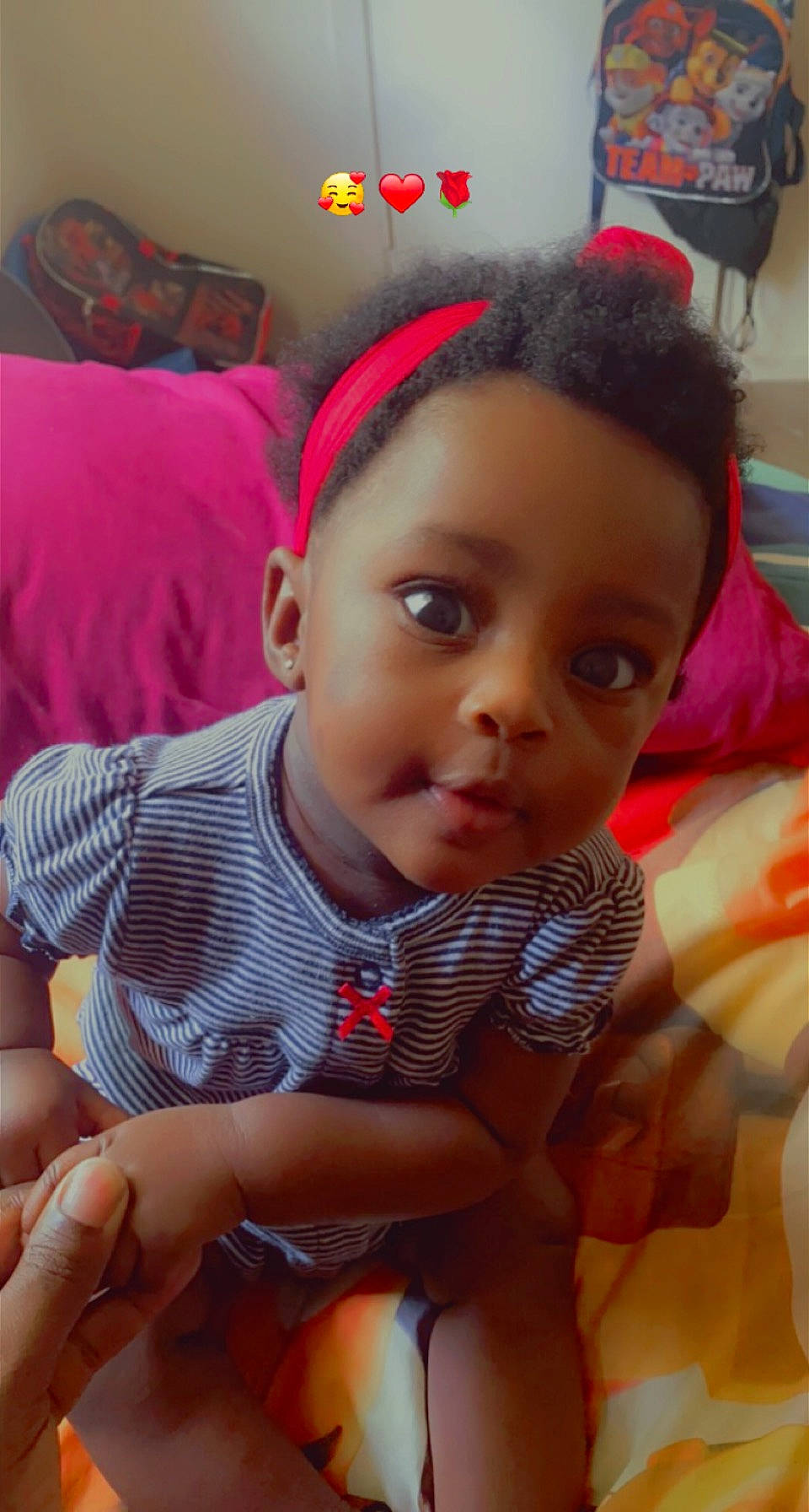 Cambree joined the competition — help win amazing prizes! baby, baby_toddler_clothing, cheek, chin, eyebrow, facial_expression, finger, hair, hand, happy, head, human, iris, lip, mouth, nose, people, person, product, skin