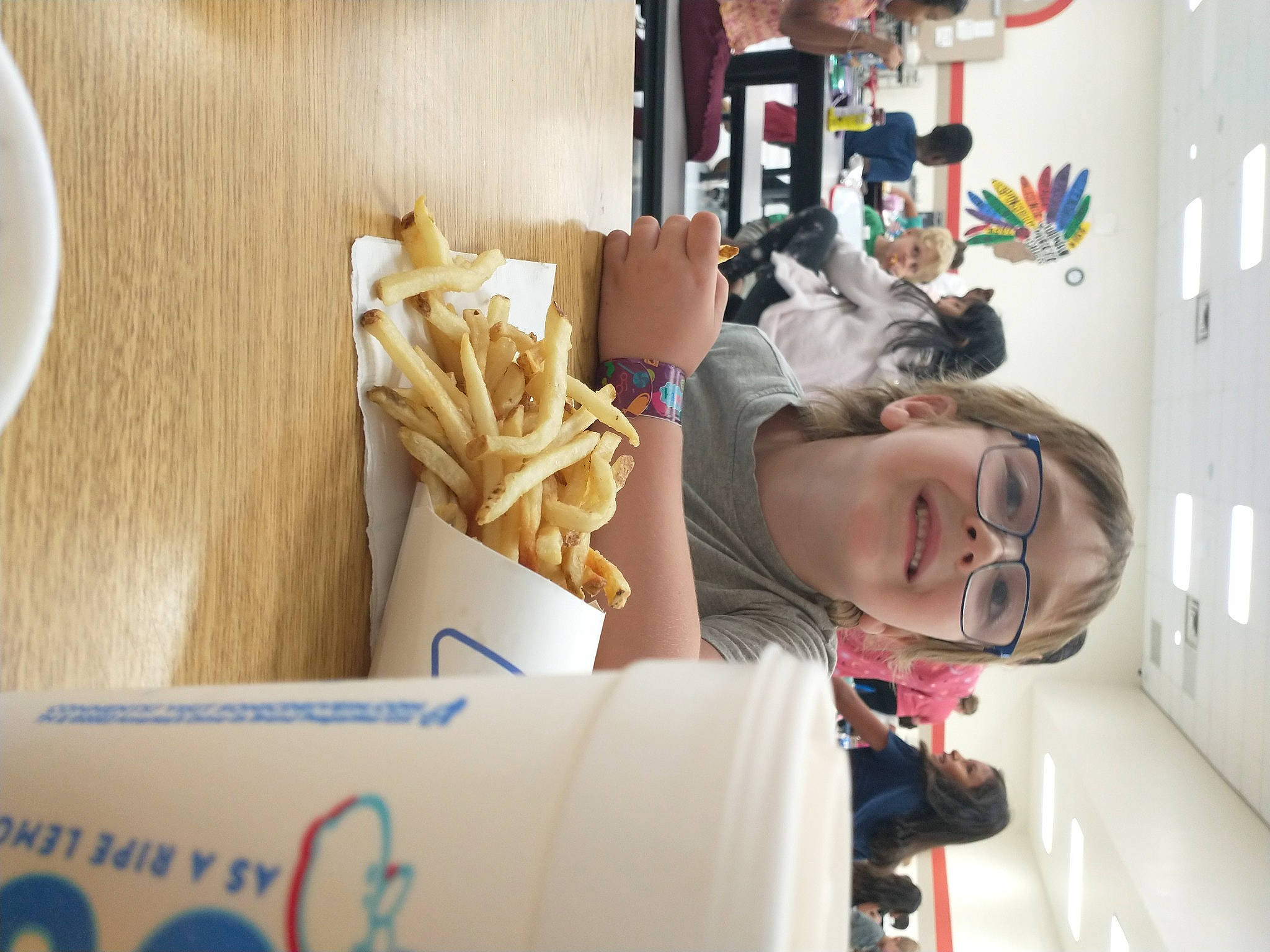 Leslie is registered to the contest to win money with this photo: blurred, box, cardboard, carton, child, comfort, fashion_design, fun, human_leg, job, joy, packaging_and_labeling, paper_product, person, room, shipping_box, toddler, under_exposed, visual_arts