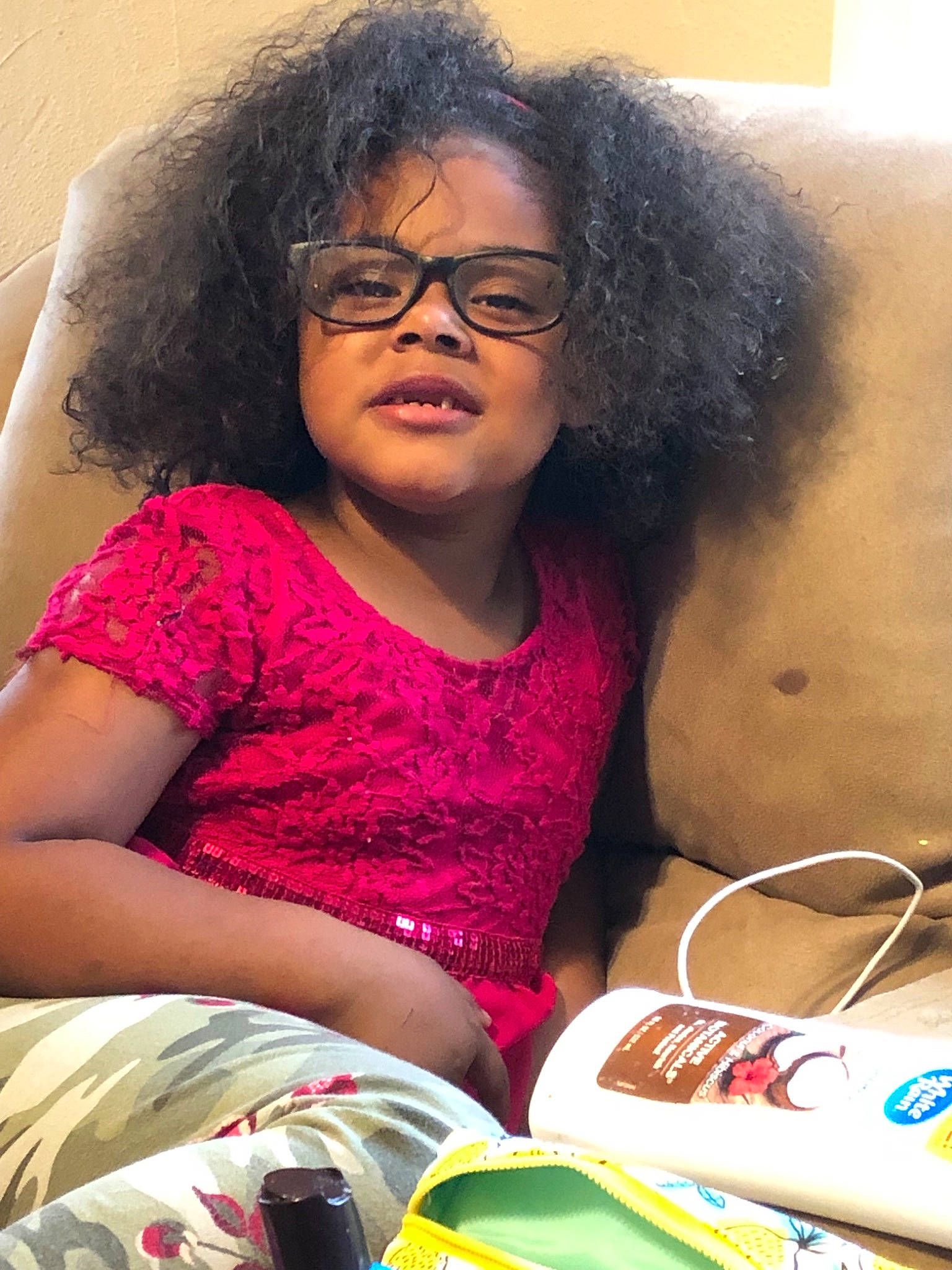 Annette joined the competition — help win amazing prizes! black_hair, glasses, headwear, person, reading