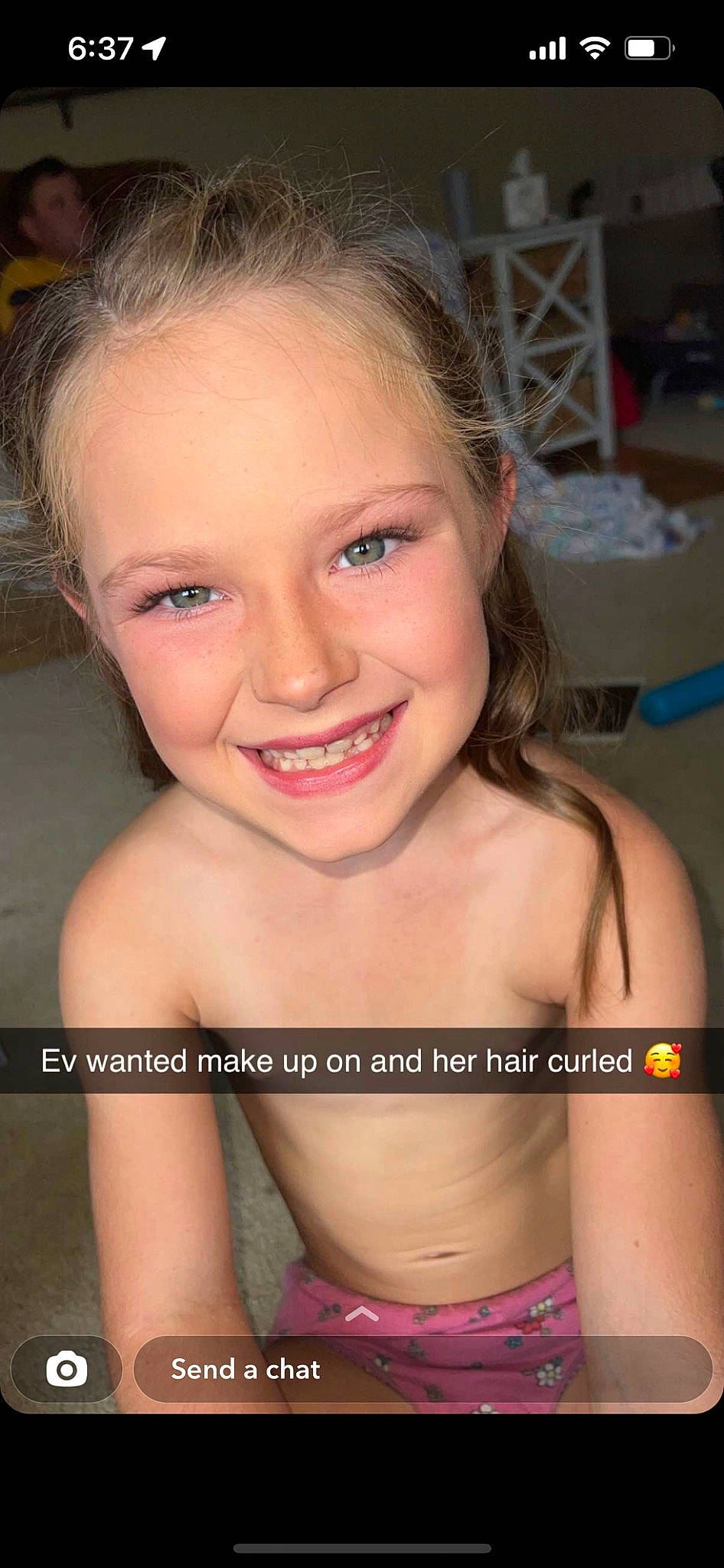 Everleigh joined the competition — help win amazing prizes! cheek, eyebrow, eyelash, face, flash_photography, forehead, hair, happy, head, human_body, iris, jaw, joy, lip, mouth, muscle, neck, nose, organ, person