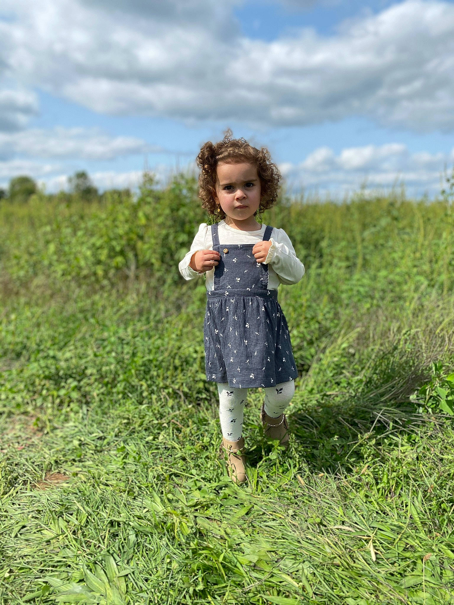 Ava joined the competition — help win amazing prizes! child, dress, field, fun, grass, grass_family, grassland, green, happy, meadow, pasture, people_in_nature, person, photography, plant, prairie, spring, summer, toddler, tree