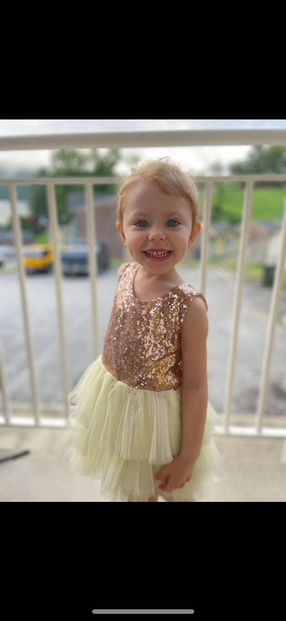 Carmen is registered to the contest to win money with this photo: baby, baby_toddler_clothing, blond, bridal_clothing, child, day_dress, dress, formal_wear, fun, grass, happy, joy, magenta, pattern, peach, person, portrait_photography, sleeve, smile, standing