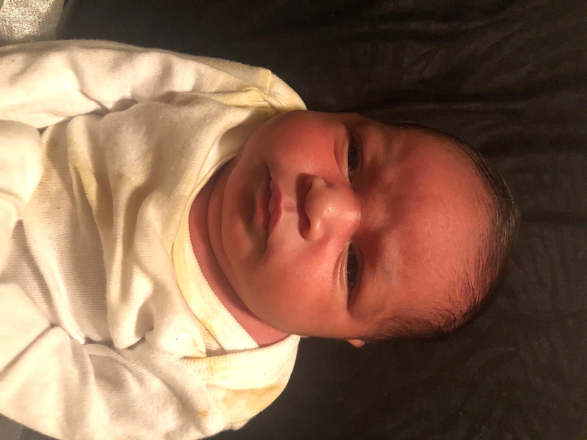 Javon joined the competition — help win amazing prizes! baby, baby_toddler_clothing, bedtime, cheek, child, comfort, darkness, ear, eyebrow, eyelash, flash_photography, flesh, human_body, iris, lip, nap, neck, nose, person, sleeve