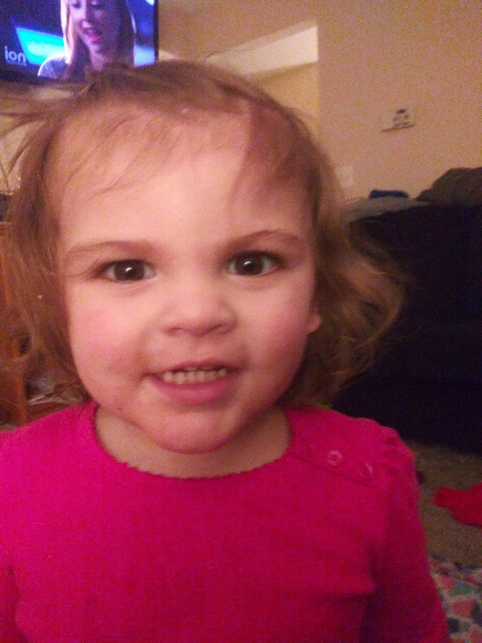 Mercy joined the competition — help win amazing prizes! blond, cheek, child, chin, eye, eyebrow, face, facial_expression, forehead, hair, hairstyle, head, iris, lip, nose, organ, person, skin, smile, toddler