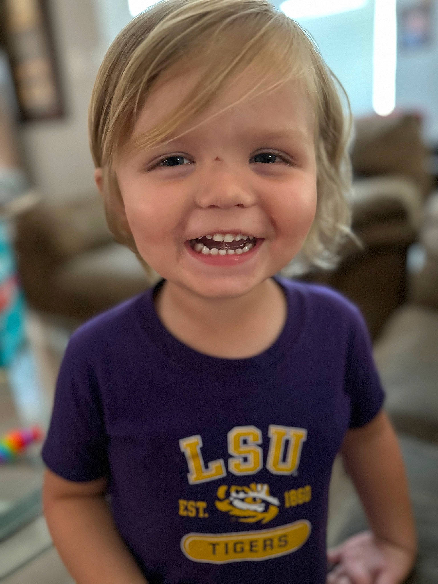 Rilan joined the competition — help win amazing prizes! baby, baby_toddler_clothing, blond, cheek, child, electric_blue, eyelash, face, fun, hair, happy, iris, joy, laugh, leisure, person, sitting, skin, sleeve, smile