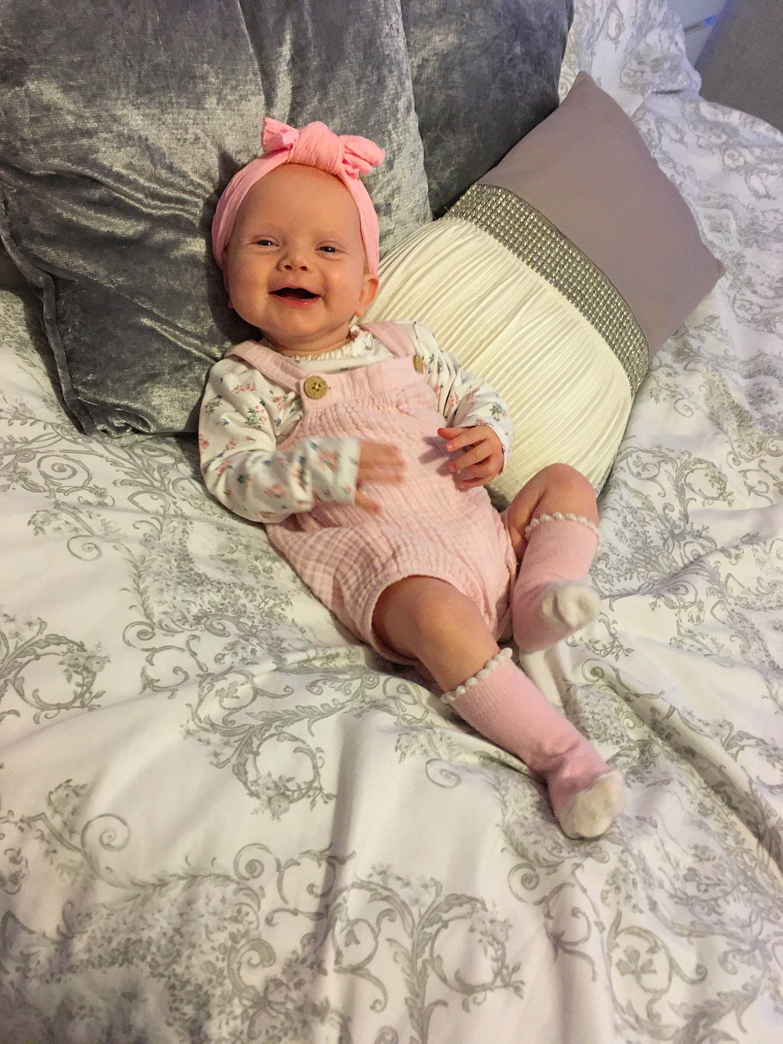 Aoife joined the competition — help win amazing prizes! arm, baby, baby_sleeping, bedding, bedtime, child, comfort, joy, leg, linens, person, pink, skin, sleep, textile, toddler