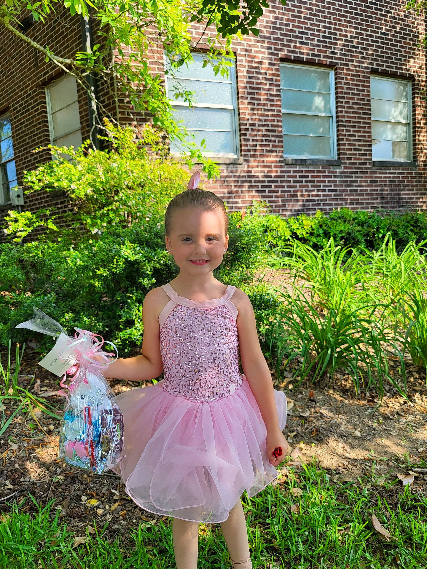 Kiley joined the competition — help win amazing prizes! baby_toddler_clothing, day_dress, dress, grass, grass_family, green, happy, house, joy, leaf, leisure, nature, one_piece_garment, people_in_nature, person, plant, shrub, summer, toddler, tree