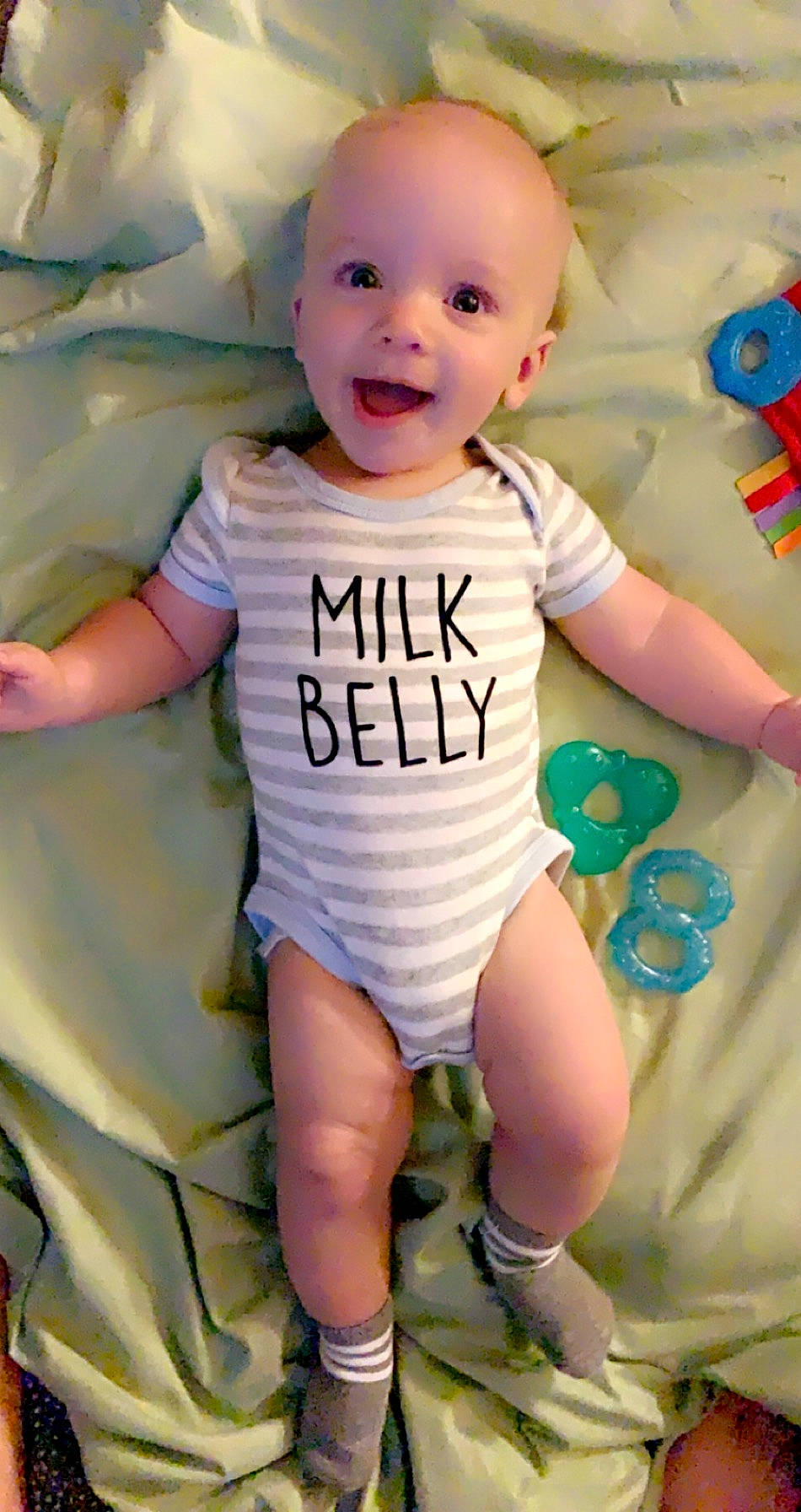 Laiton joined the competition — help win amazing prizes! baby, baby_products, baby_toddler_clothing, cheek, child, diaper, leg, person, play, product, skin, sleeve, smile, thigh, toddler