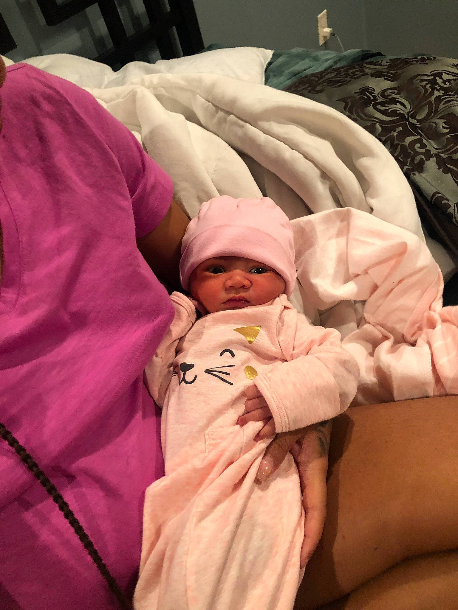 London Rose joined the competition — help win amazing prizes! baby, child, headwear, person