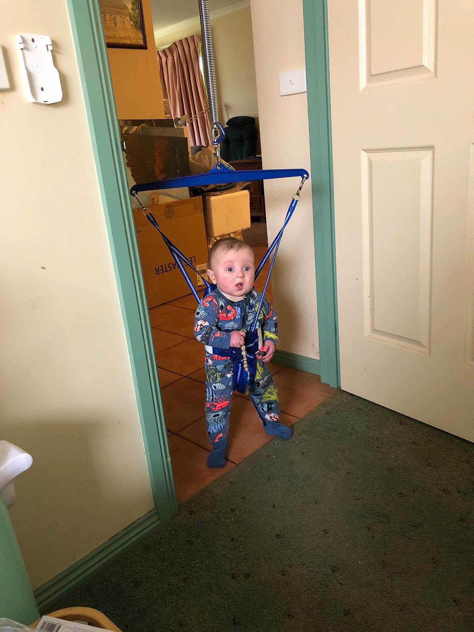 Zayn joined the competition — help win amazing prizes! child, floor, flooring, person, room, surprise, toddler