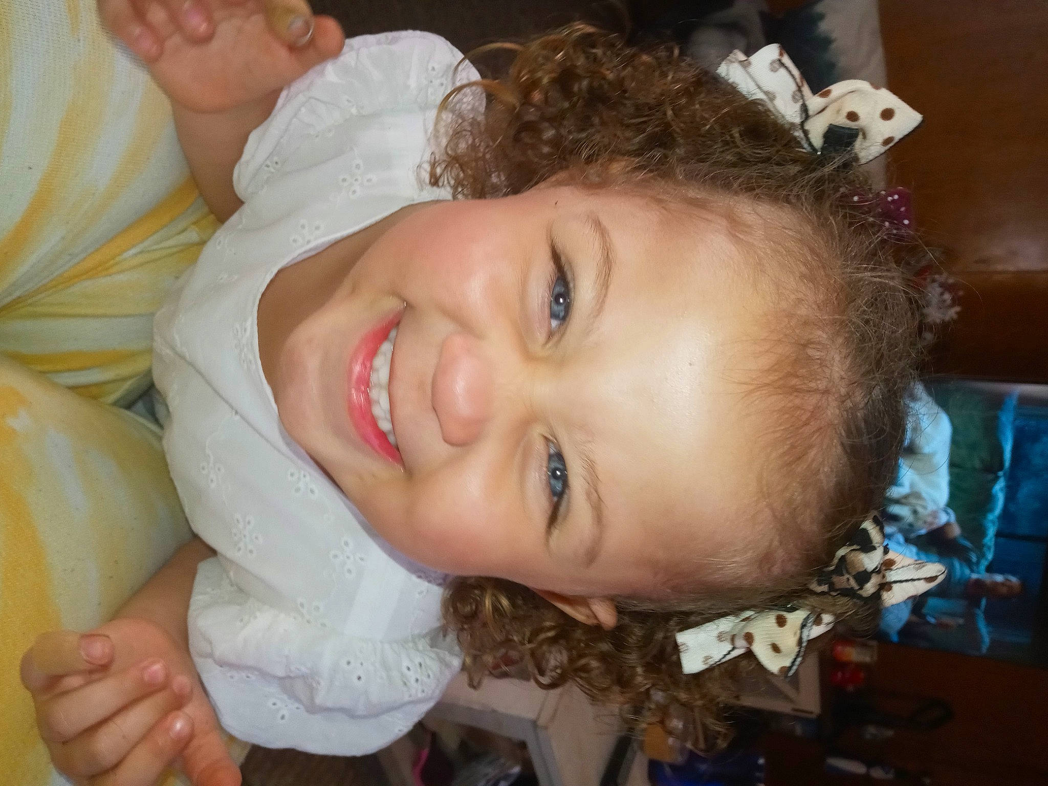 Macaihla is registered to the contest to win money with this photo: cheek, chin, dress, ear, eye, eyebrow, eyelash, face, facial_expression, forehead, hairstyle, iris, jaw, joy, lip, mouth, neck, nose, person, plant