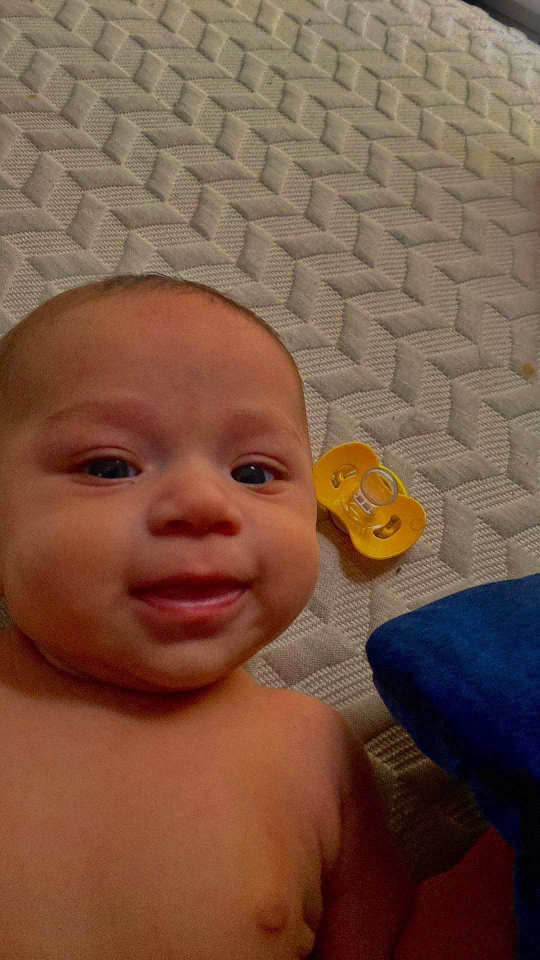 Amaya joined the competition — help win amazing prizes! baby, bathing, cheek, chest, eyelash, finger, flooring, fun, hand, happy, lip, nose, person, sitting, skin, smile, thumb, toddler, toy, trunk