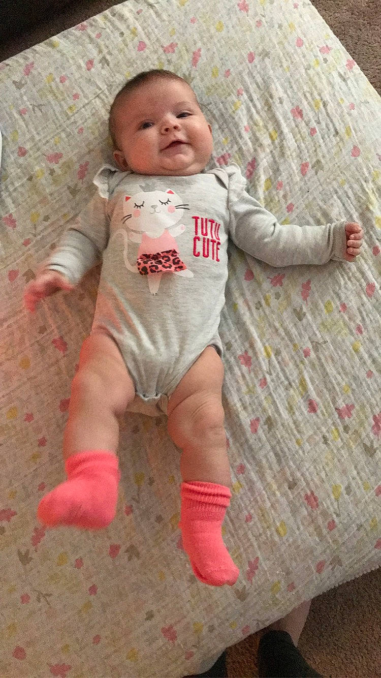 Aoife joined the competition — help win amazing prizes! baby, baby_toddler_clothing, cheek, child, person, pink, skin, toddler